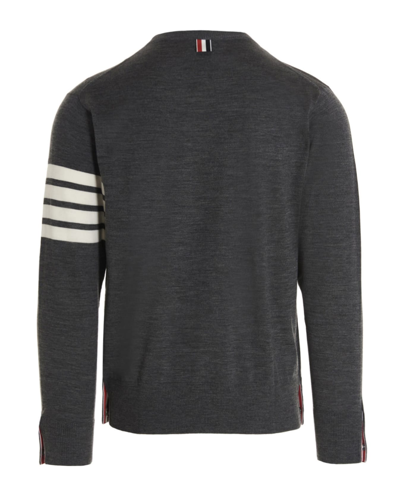 Thom Browne '4 Bar' Sweater - Med Grey ニットウェア