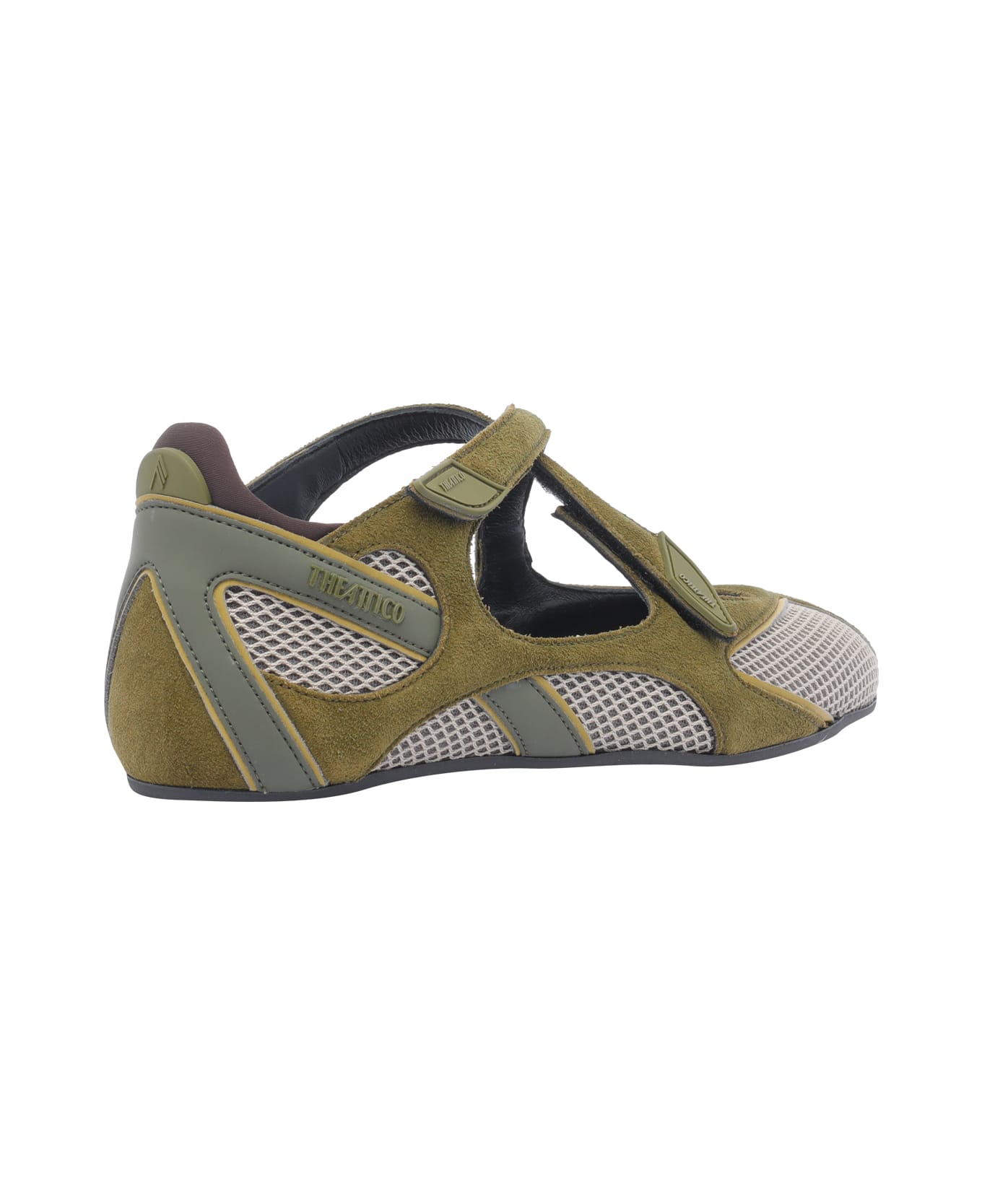 The Attico Nomad Flat Ballets - Green