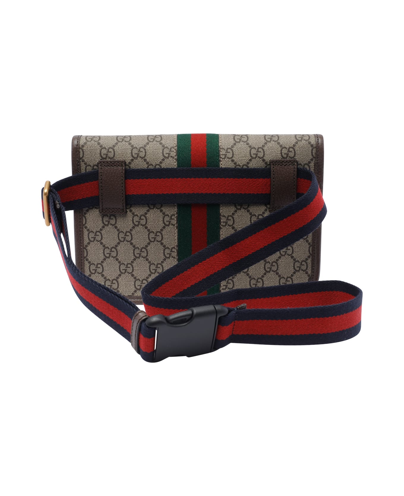 Gucci Small Gg Ophidia Belt Bag - Brown