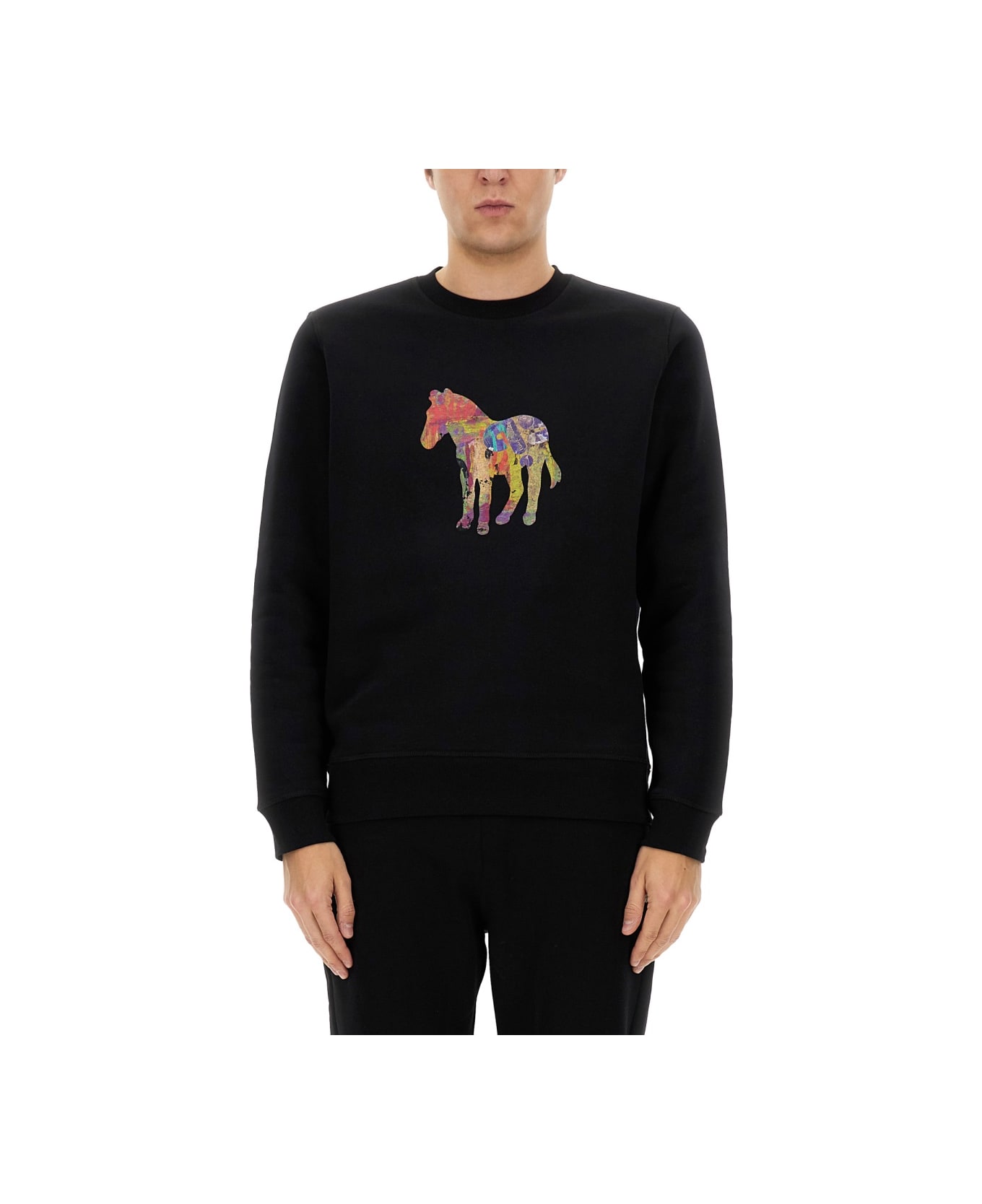 PS by Paul Smith "zebra" Sweatshirt - BLACK