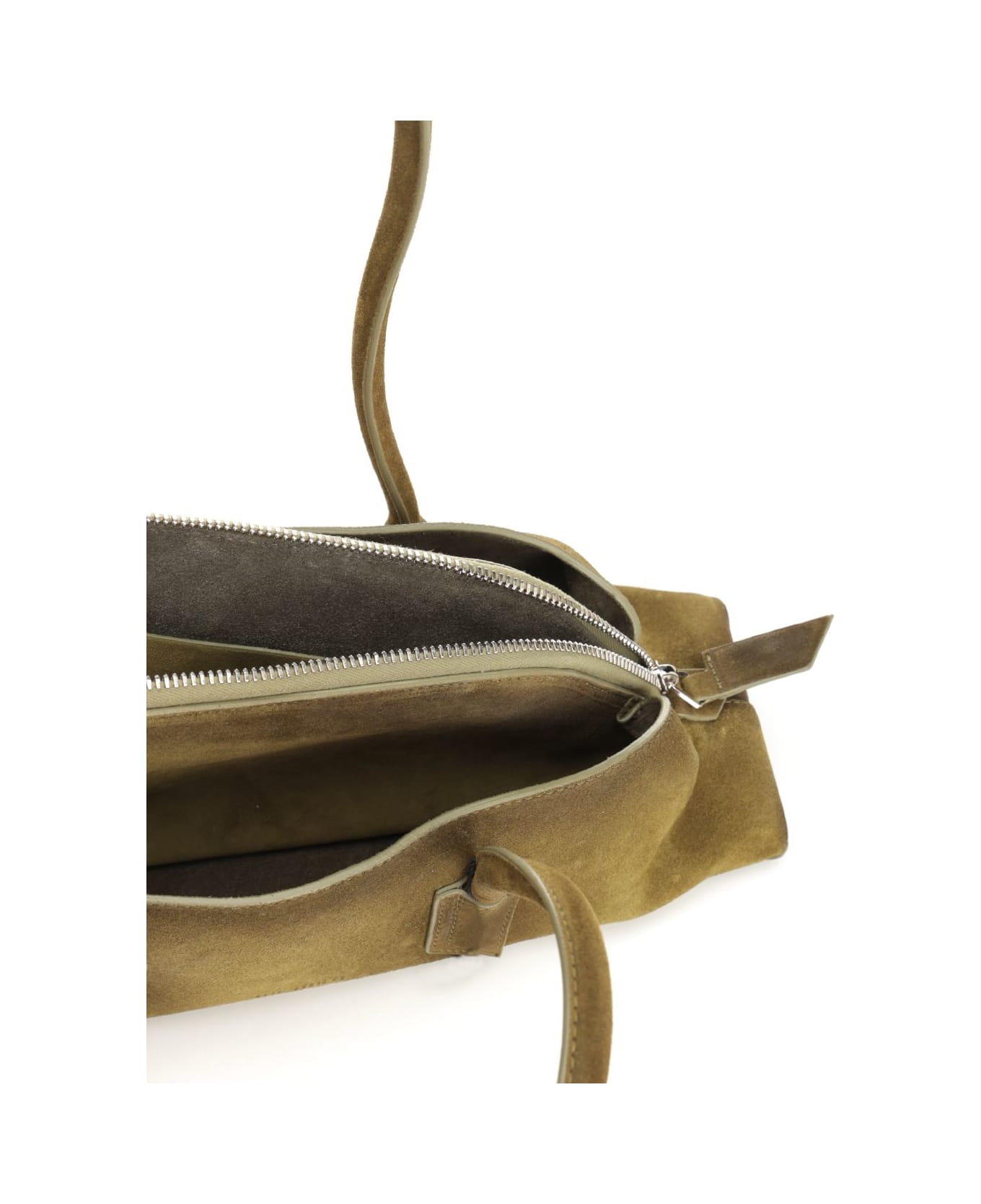 The Attico ''la Passeggiata Small'' Top Handle Bag - GREEN