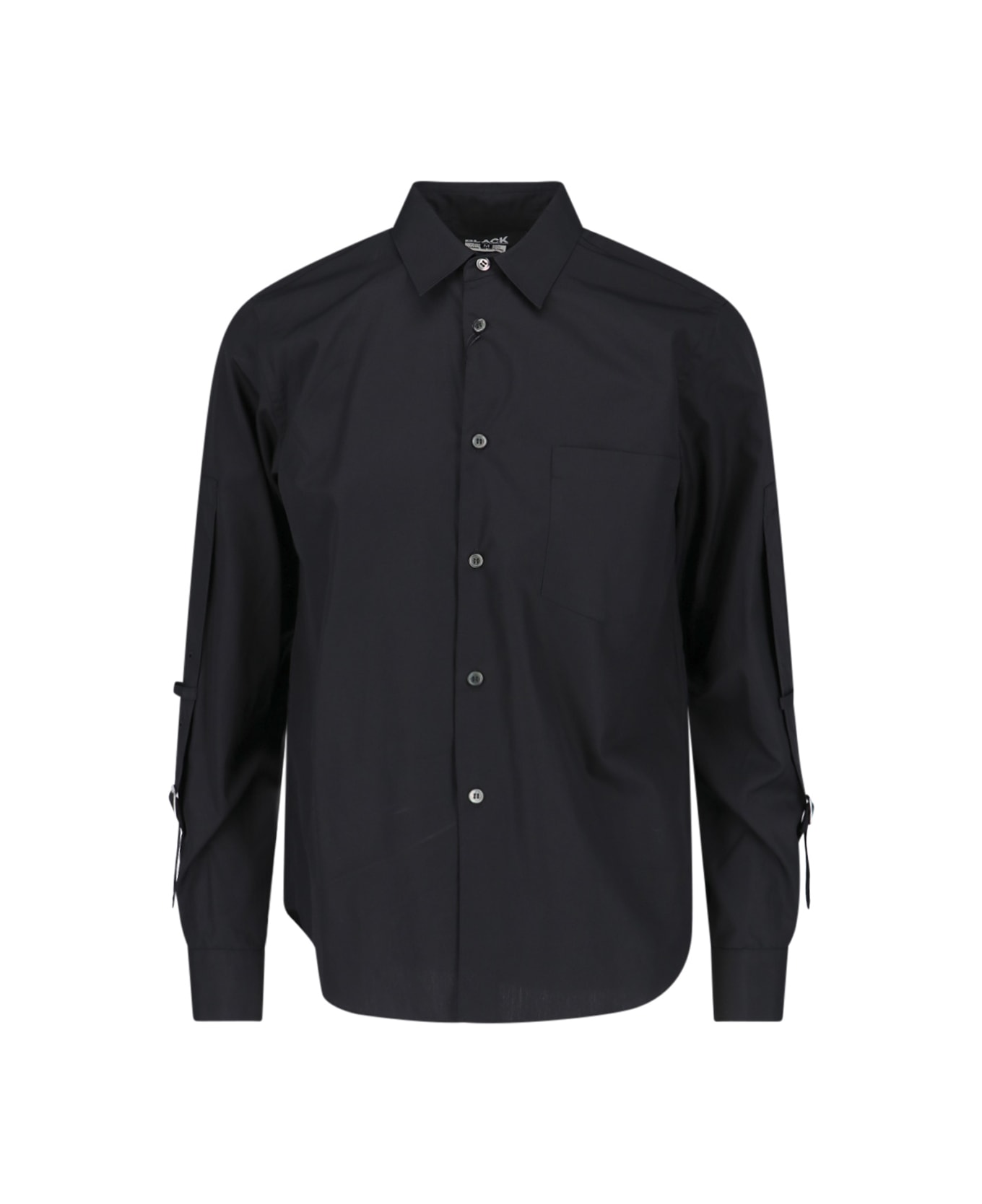 Black Comme des Garçons Structured Shirt - Black  