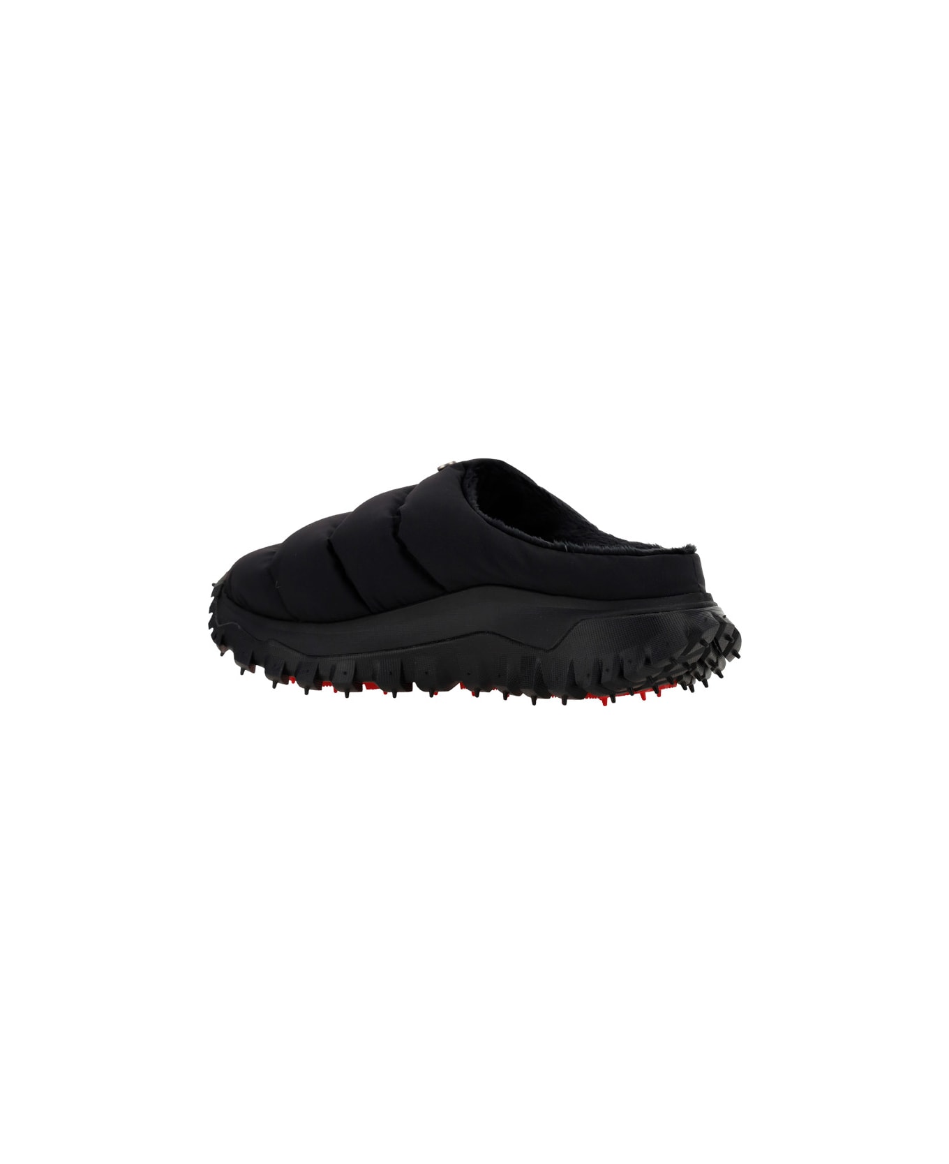 Moncler Genius Puffer Mule Sandals - BLACK