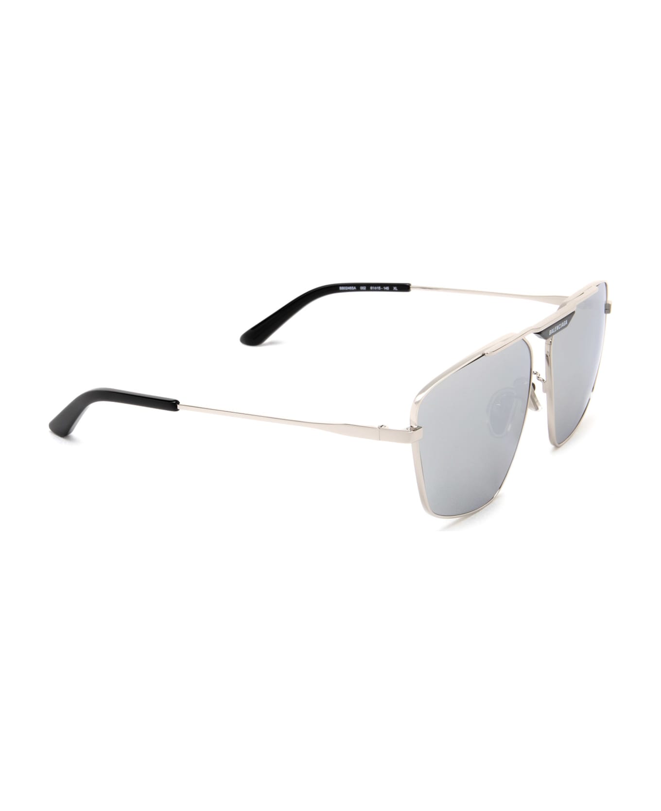 Balenciaga Eyewear Bb0246sa Silver Sunglasses - Silver