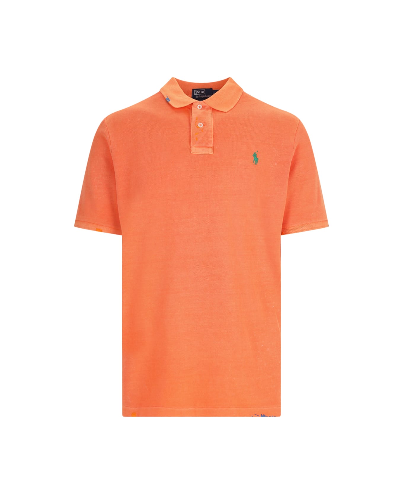 Polo Ralph Lauren Logo Embroidery Polo Shirt - Orange