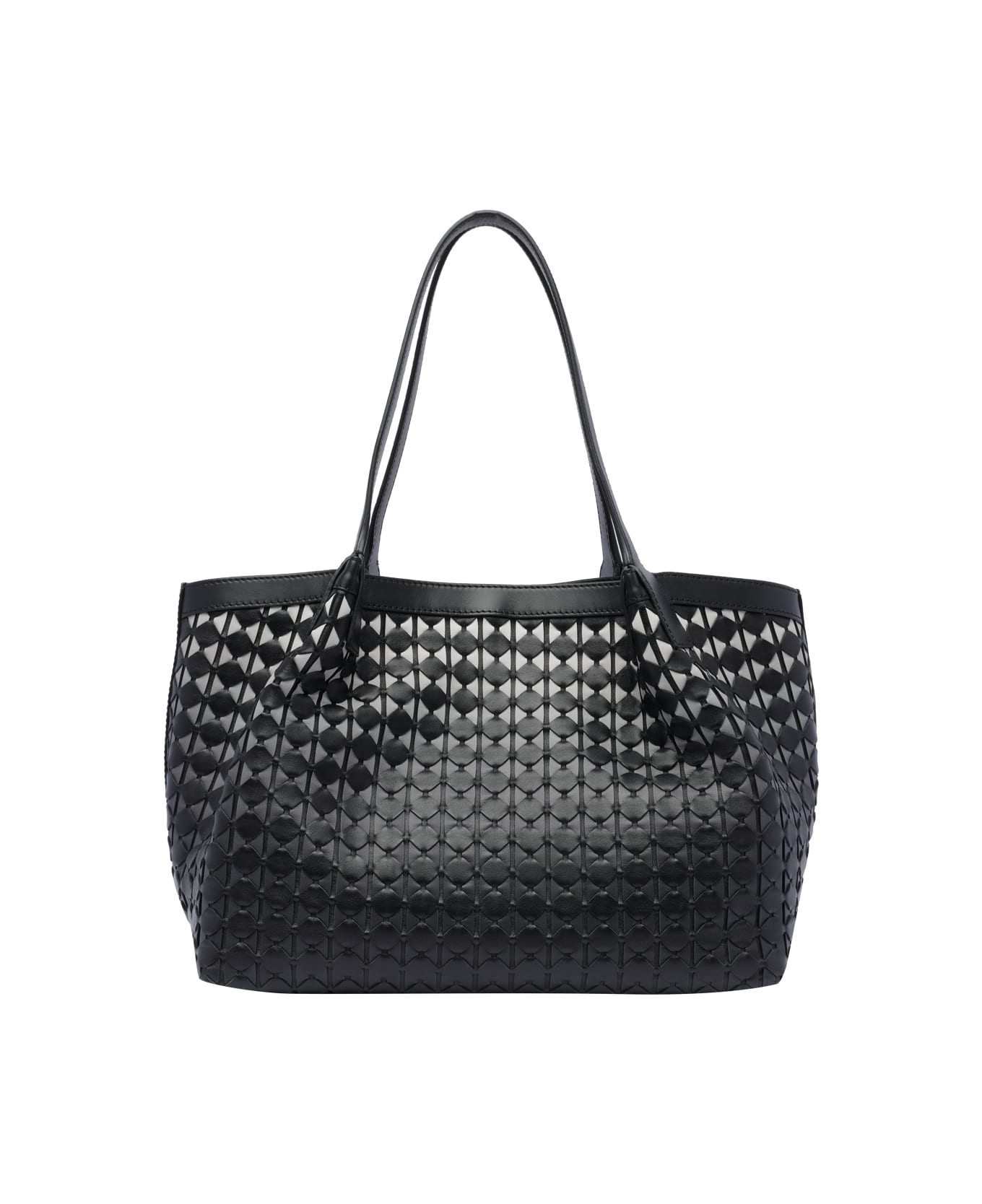 Serapian Small Secret Tote Bag - Black