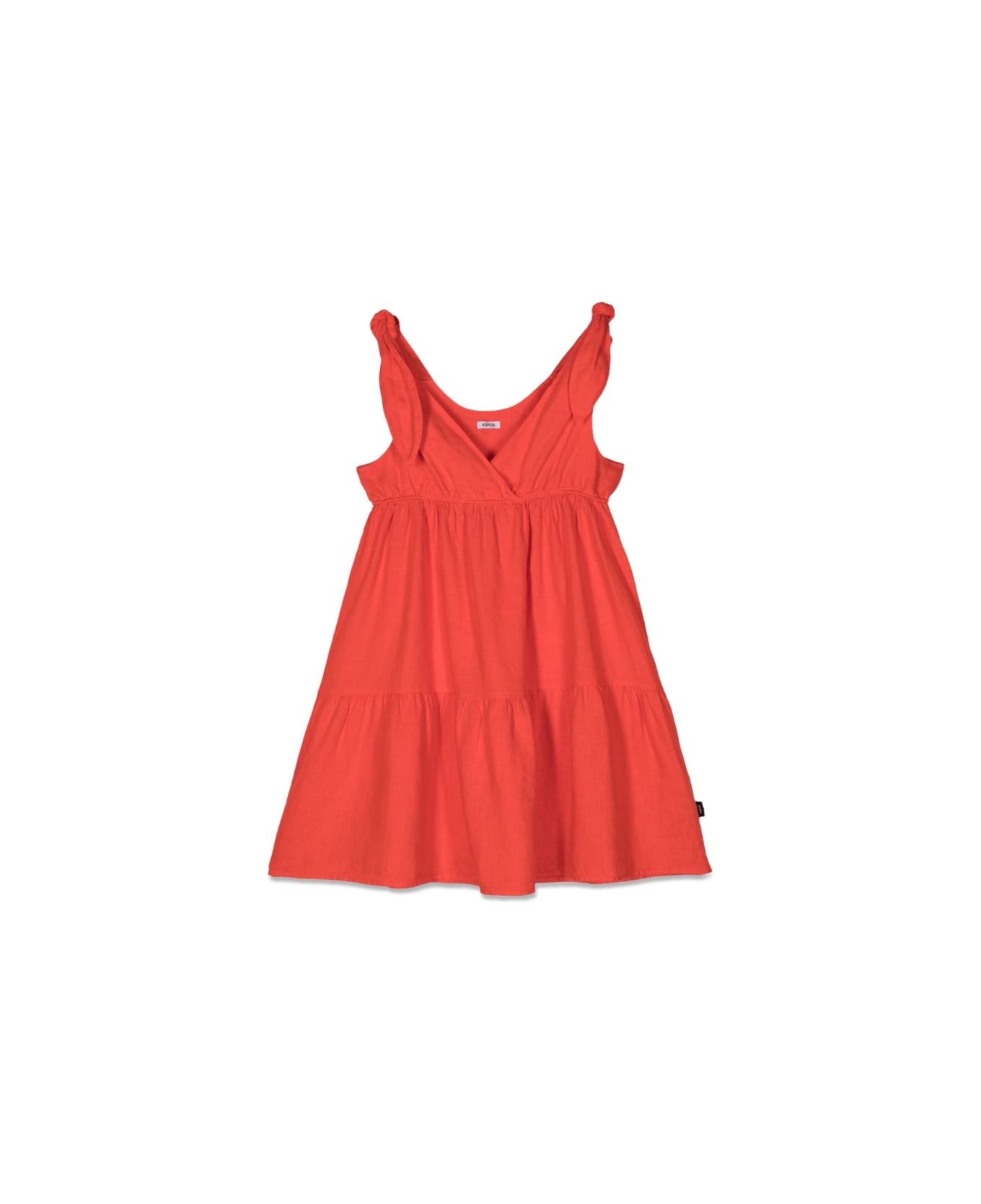 Aspesi Dress With Shoulder Pads - RED