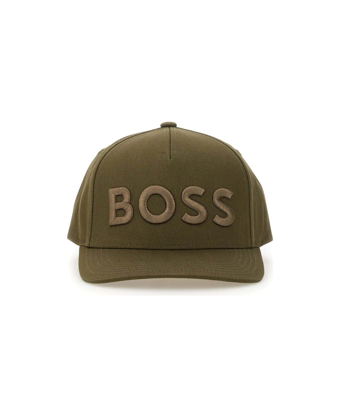Hugo Boss Baseball Hat With Logo - GREEN