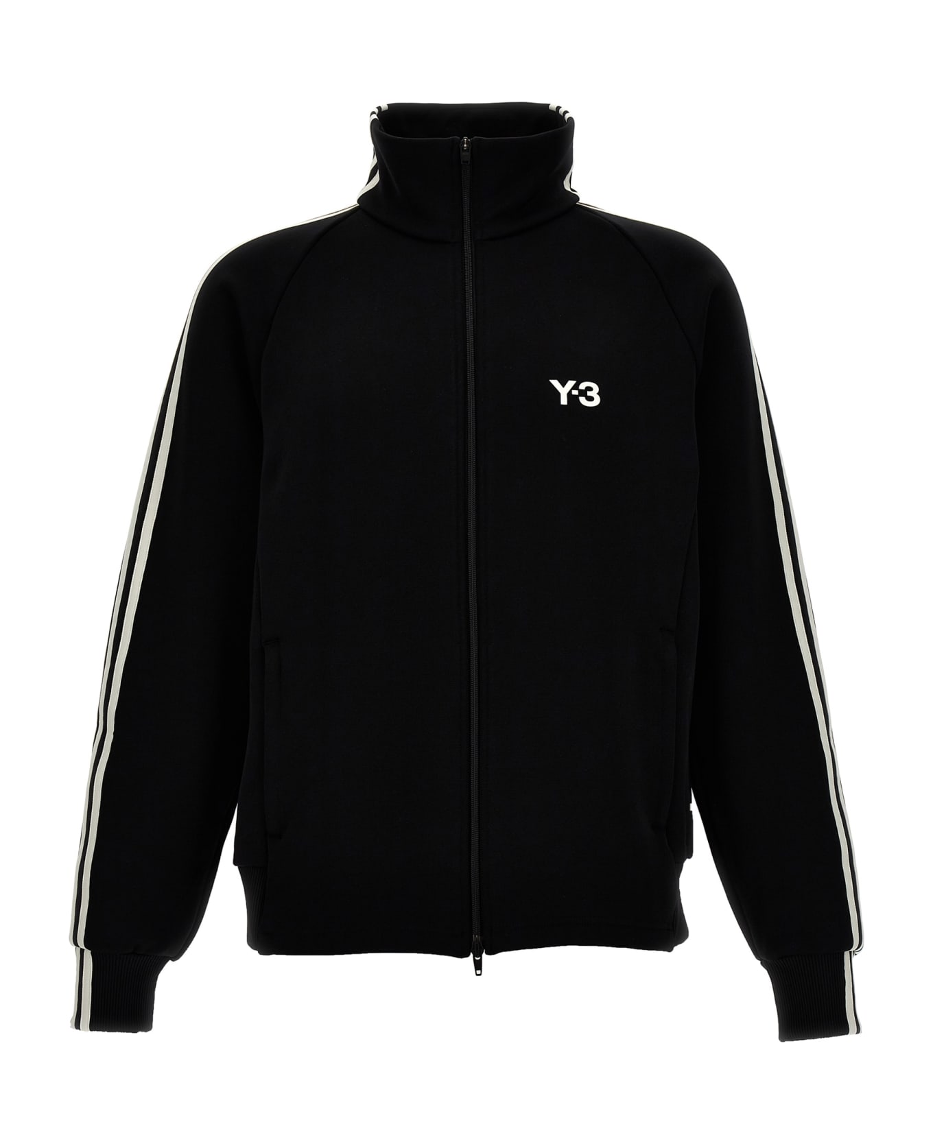 Y-3 Contrast Band Sweatshirt - White/Black ジャケット