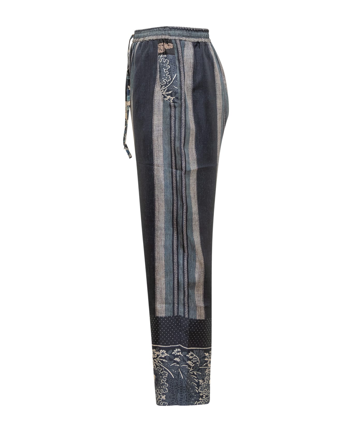 Pierre-Louis Mascia Aloes Trousers knitted - BLU
