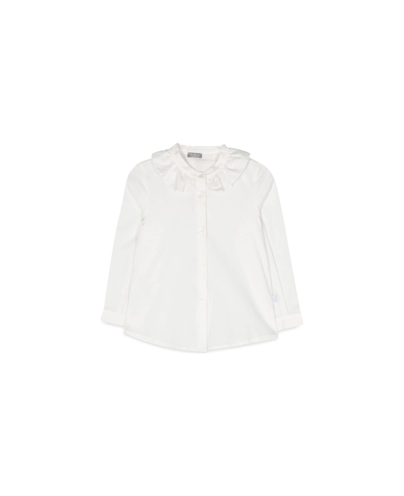Il Gufo Long Sleeve Shirt - WHITE