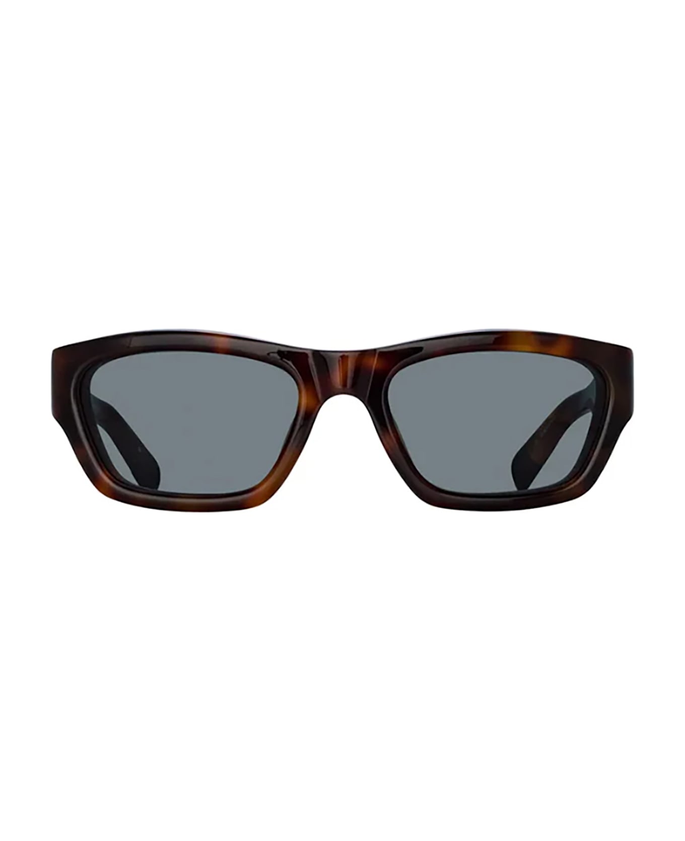 Jacquemus MERIDIANO Sunglasses - T_shell/ Matt Black/ Grey