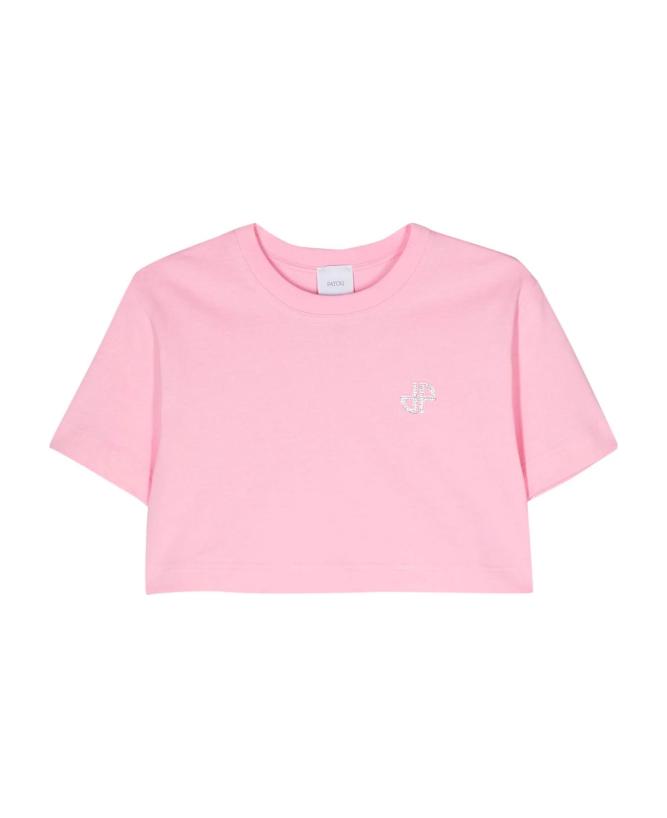 Patou Pink Organic Cotton T-shirt - Pink
