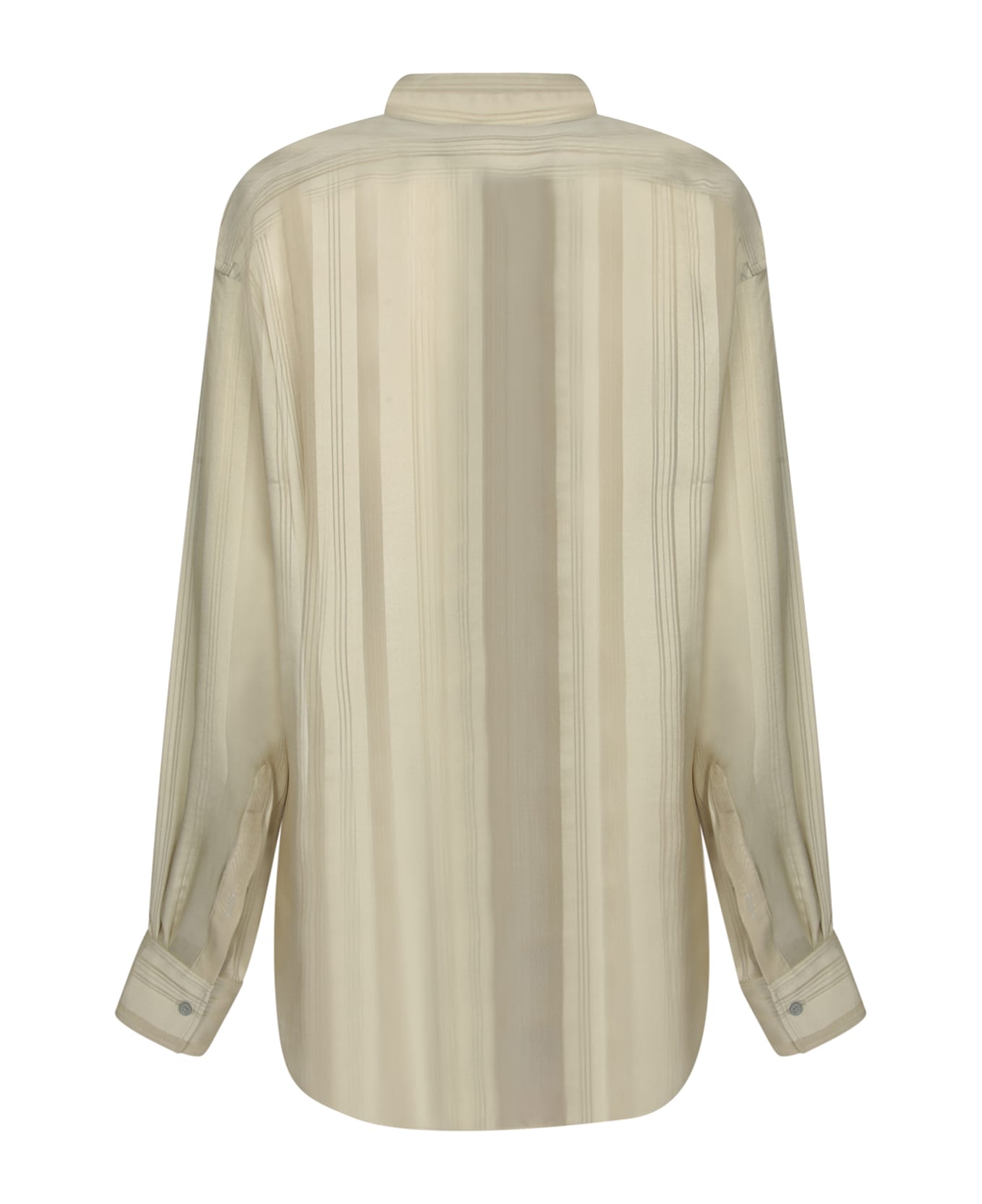 Stella McCartney Khaki Silk Shirt - SAGE