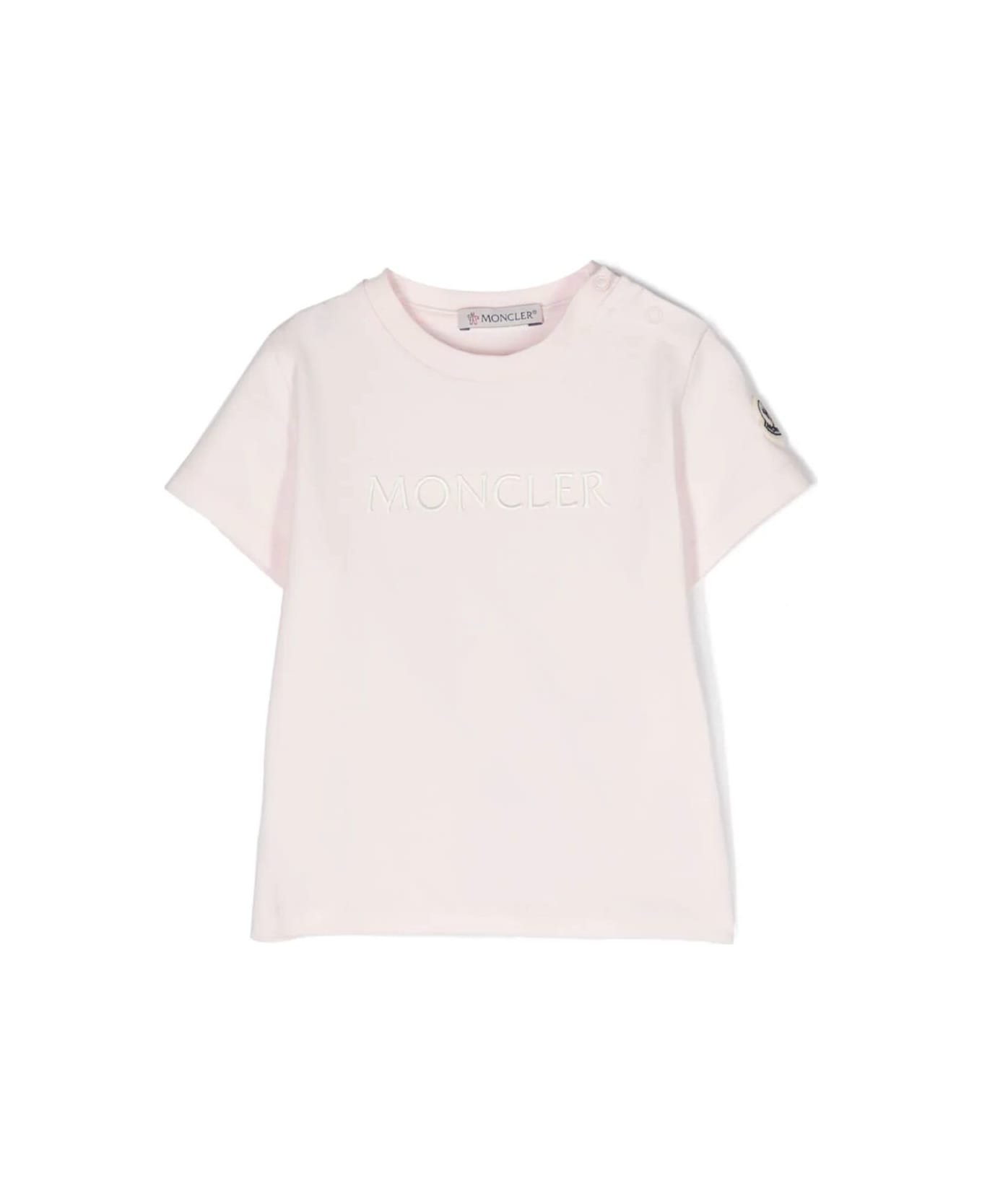 Moncler Ss T-shirt - Pink