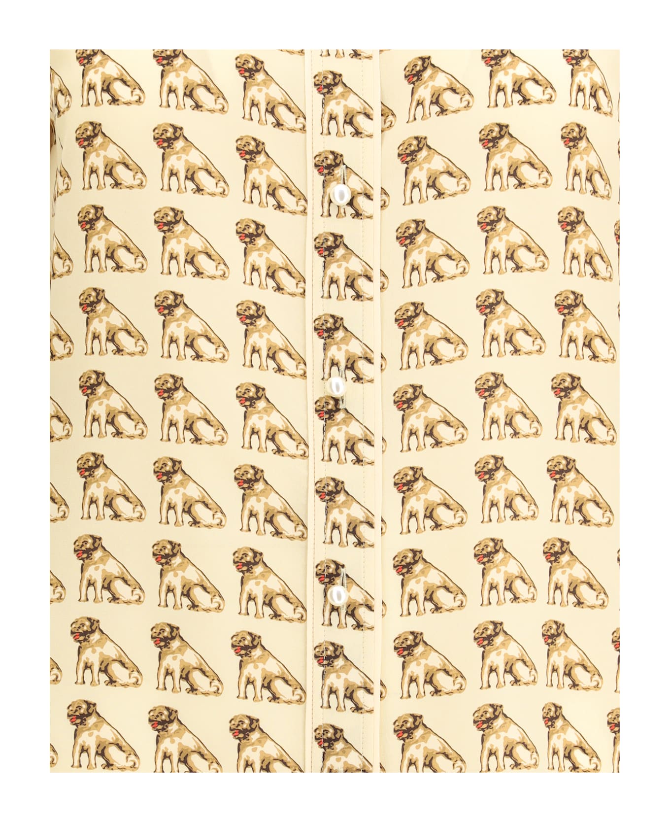 Valentino Silk Crepe De Chine Shirt