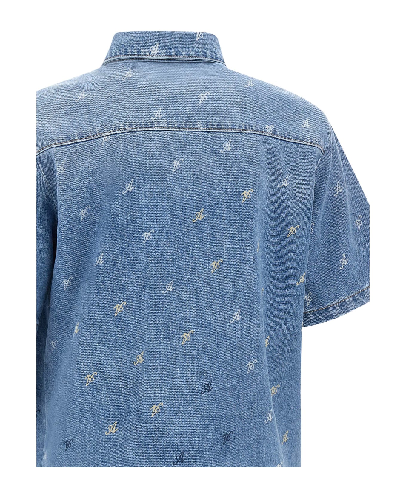 Axel Arigato "miles"cotton Denim Shirt - BLUE シャツ