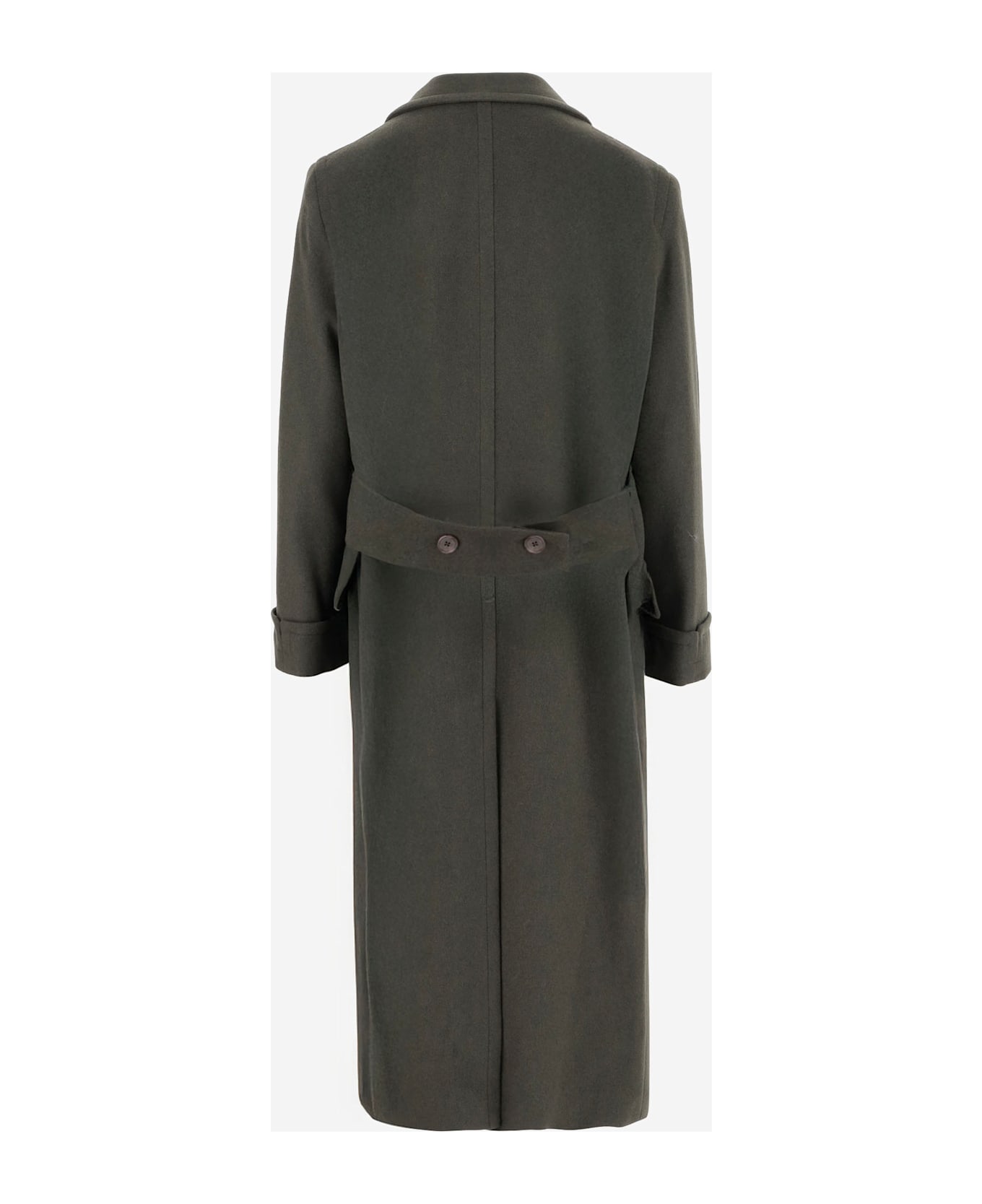 Polo Ralph Lauren Wool Double-breasted Coat - Grey