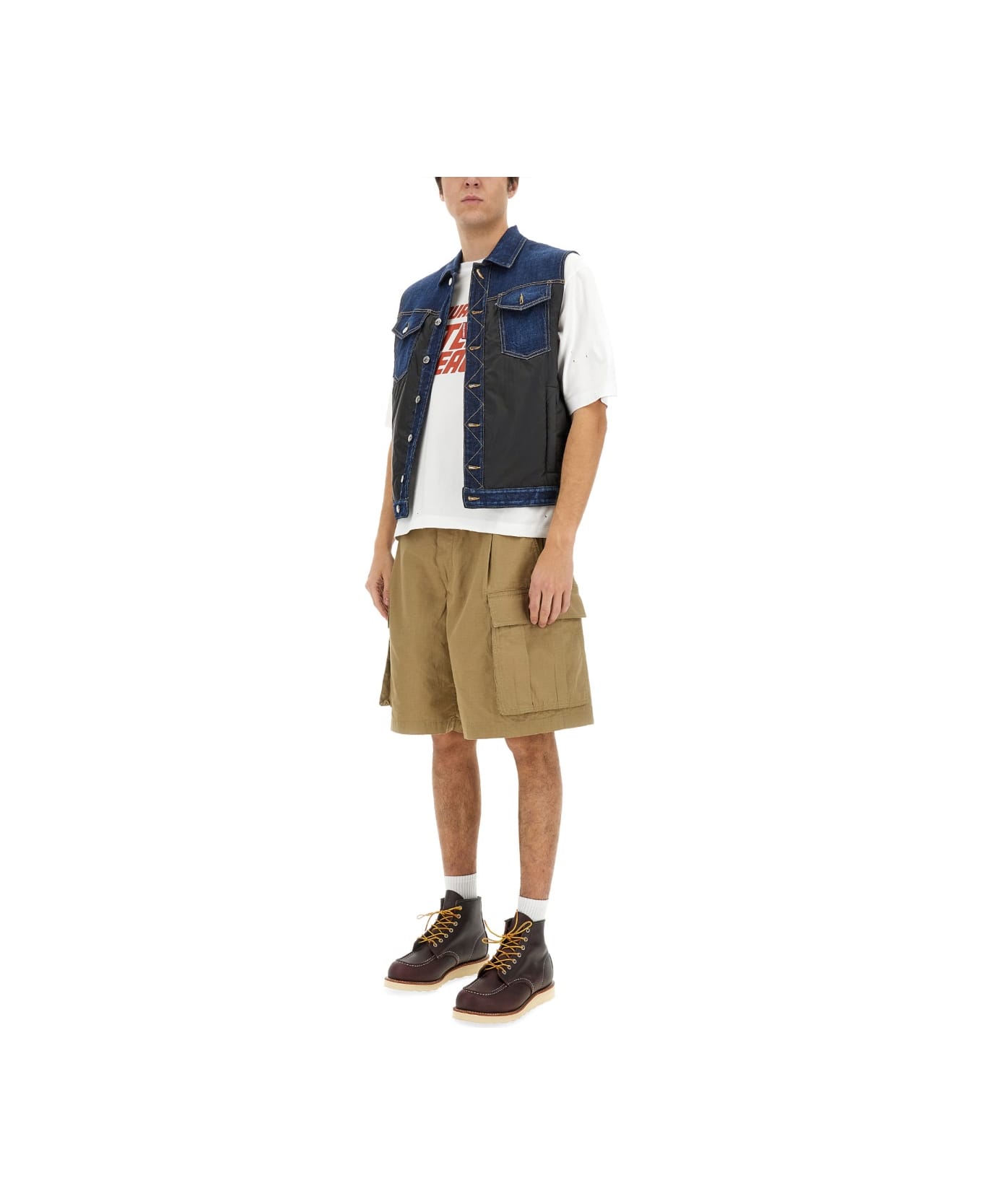 Dsquared2 T-shirt With Print - WHITE