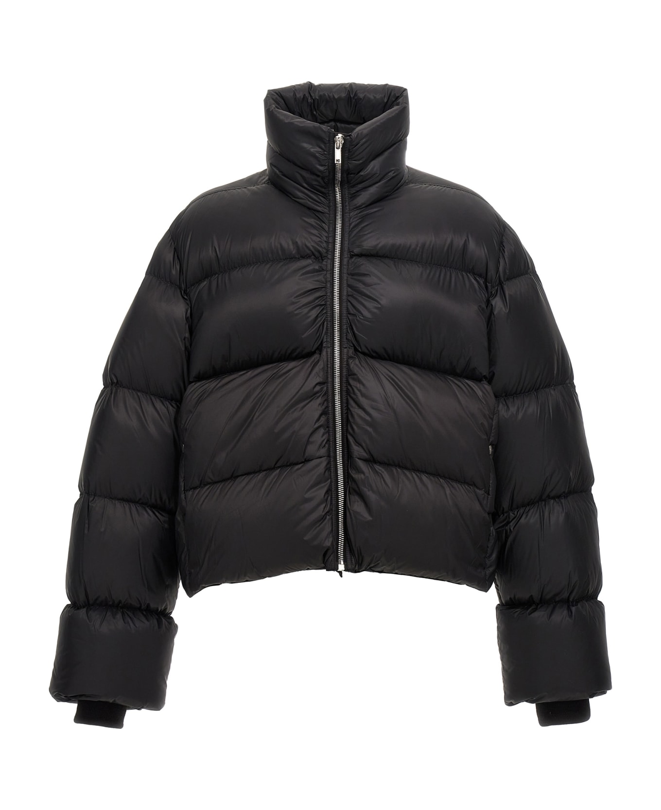 Rick Owens 'turtle' Down Jacket - Black