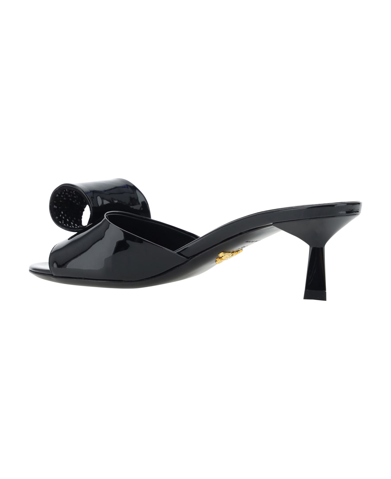 Prada Bow Sandals - Nero サンダル