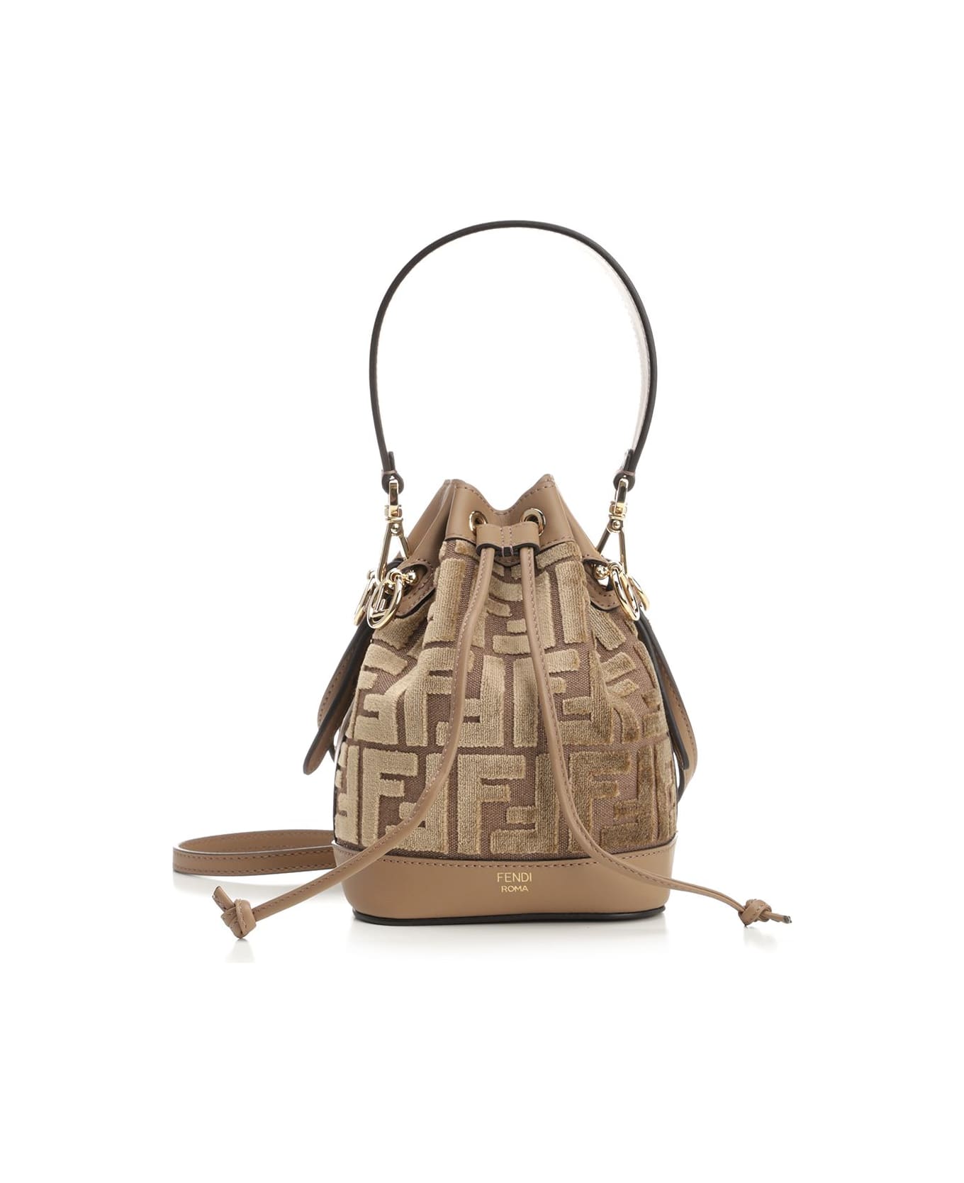 Fendi "mon Tresor" Mini Bucket Bag - Multicolor