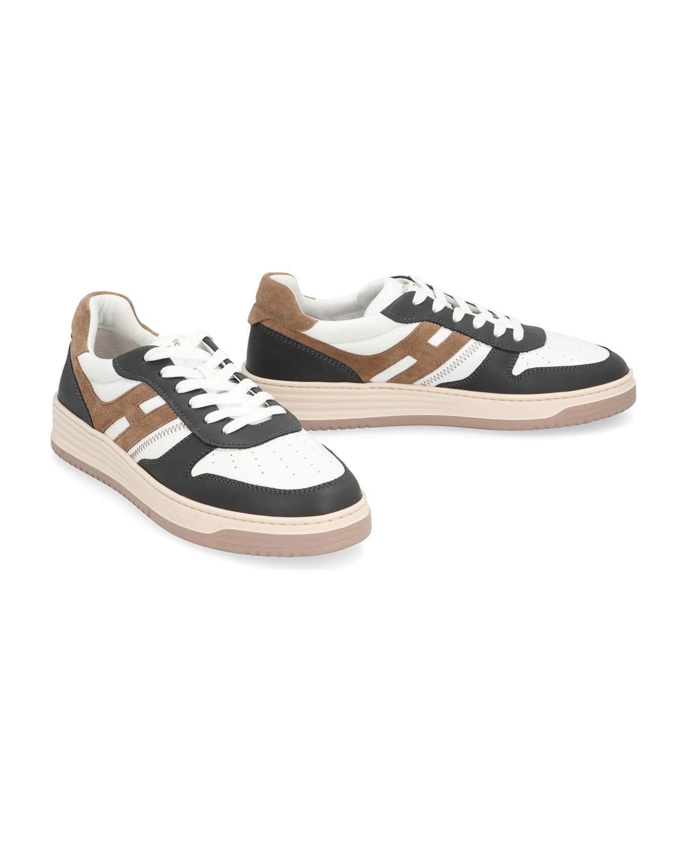 Hogan H630 Leather Low-top Sneakers - White