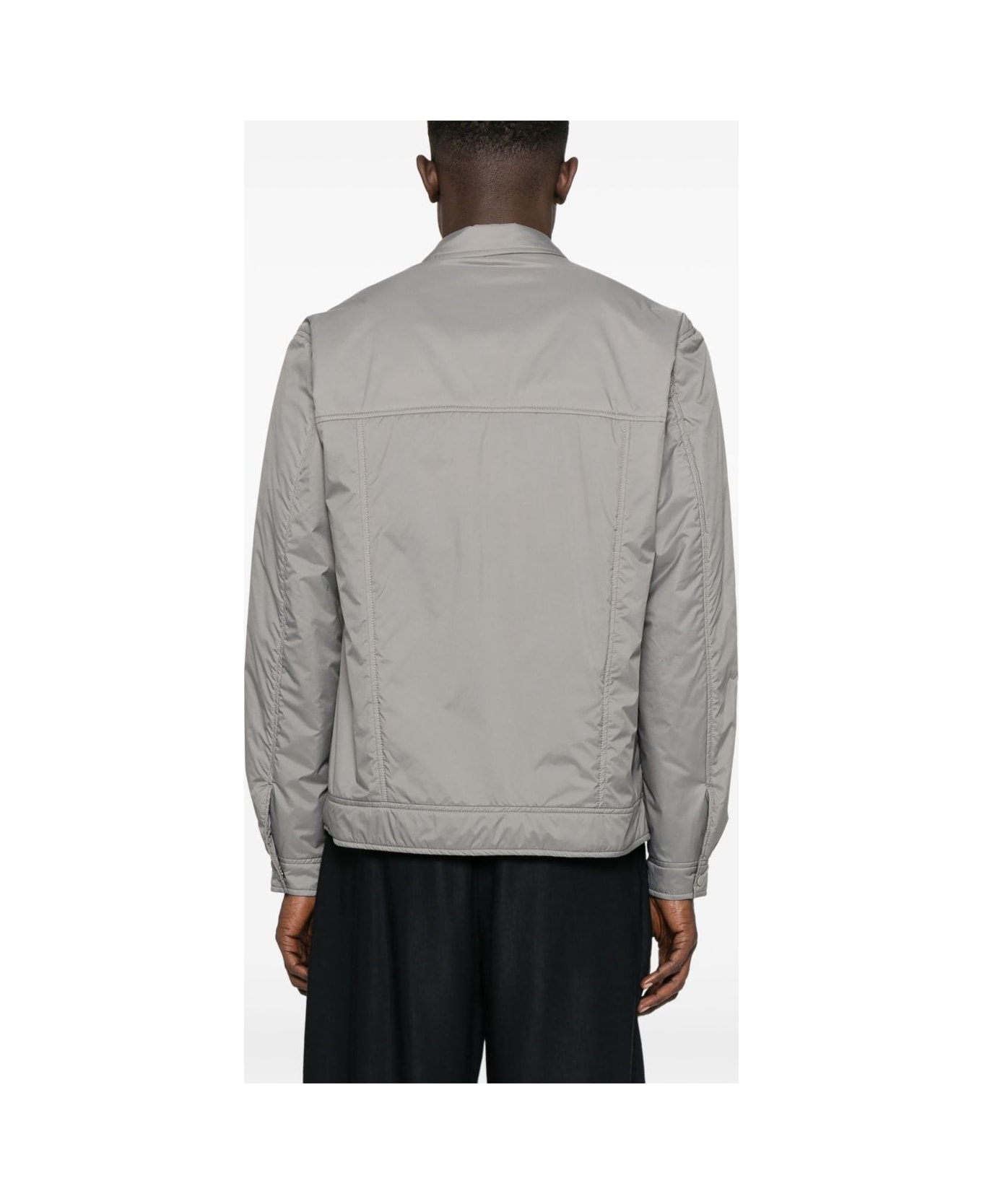 Herno Padded Shirt - Grey