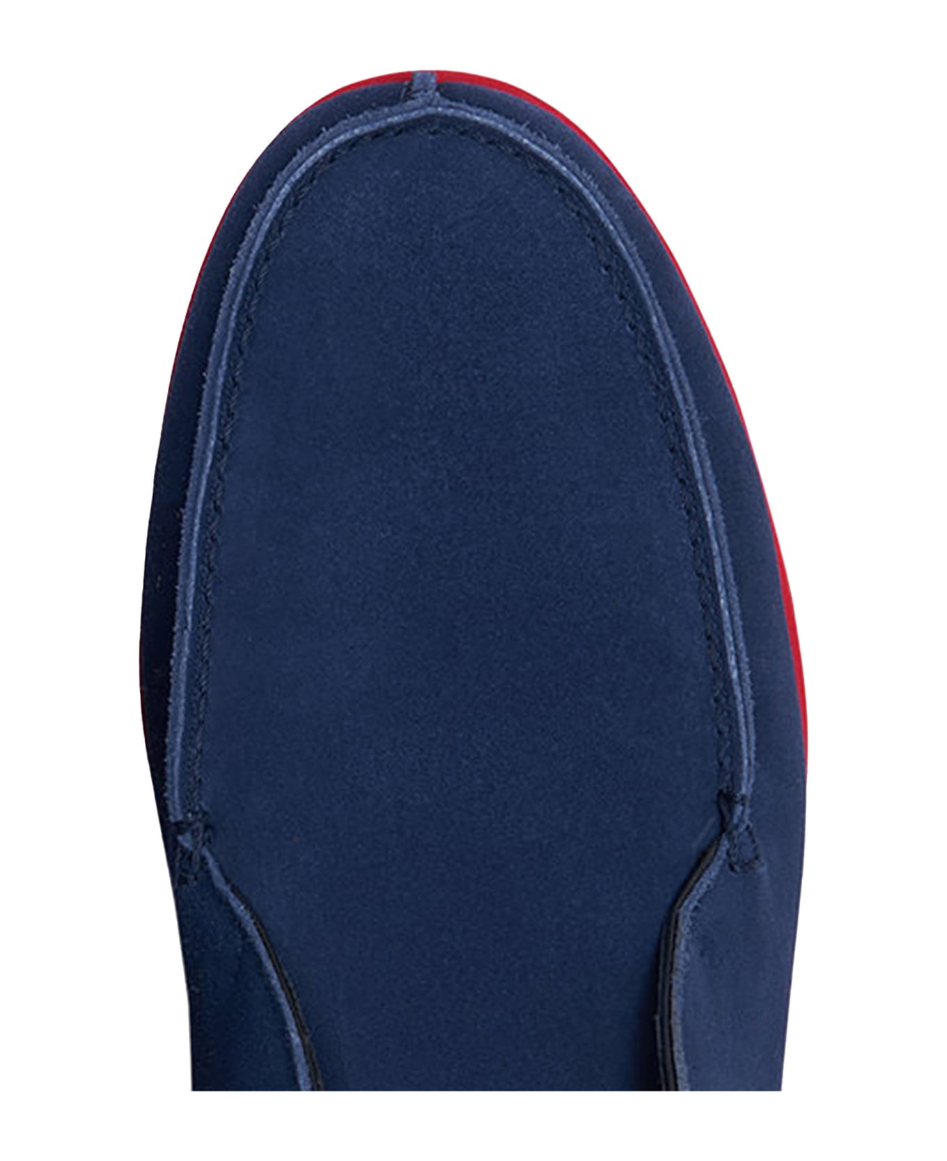 Kiton Ankle Shoes Calfskin - ROYAL BLUE ローファー＆デッキシューズ