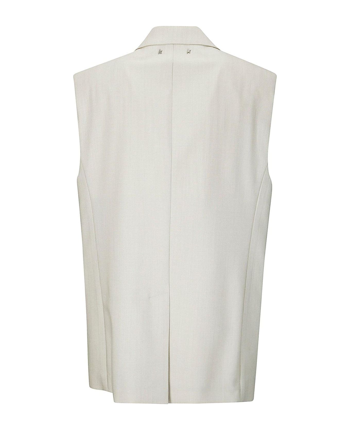 Golden Goose Single Breasted Vest - Pelican