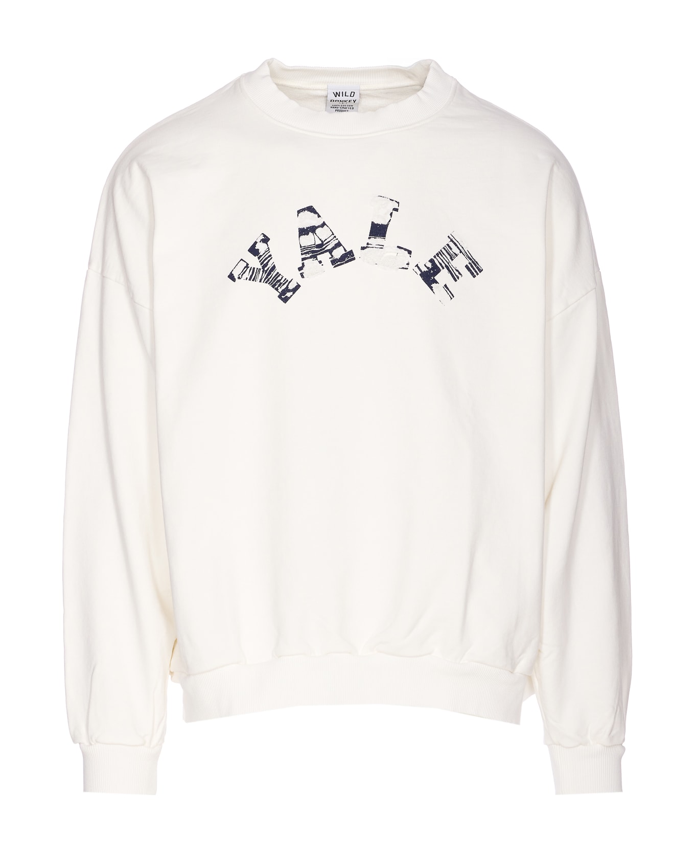 Wild Donkey Yale Sweatshirt - White