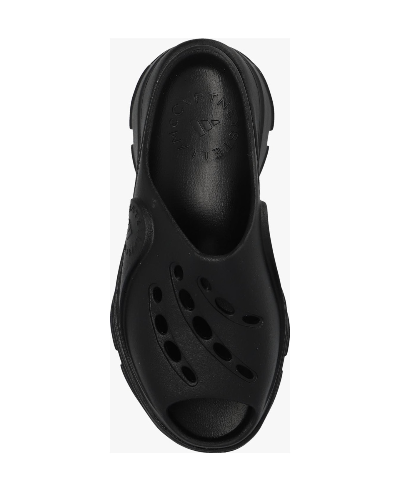 Adidas by Stella McCartney Platform Slides - Core Black/core Black/core Black