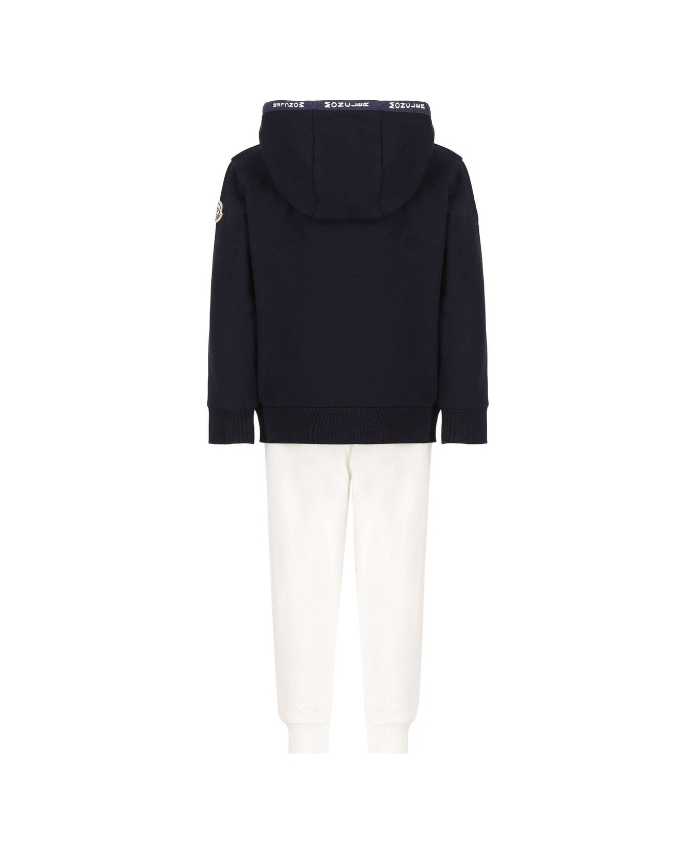 Moncler Zip-up Long-sleeved Tracksuit - Blue