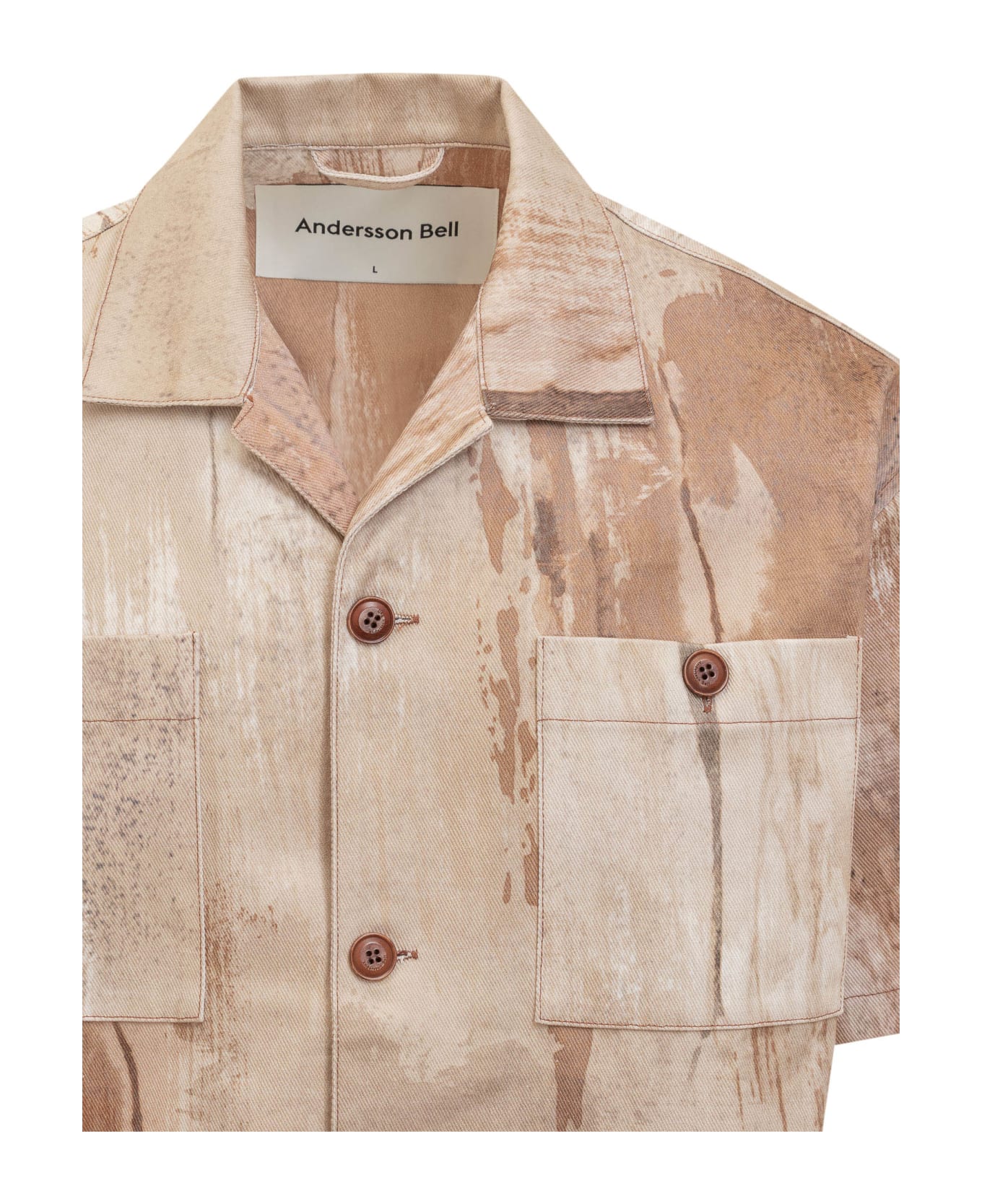 Andersson Bell Tie Dye Shirt - SAND