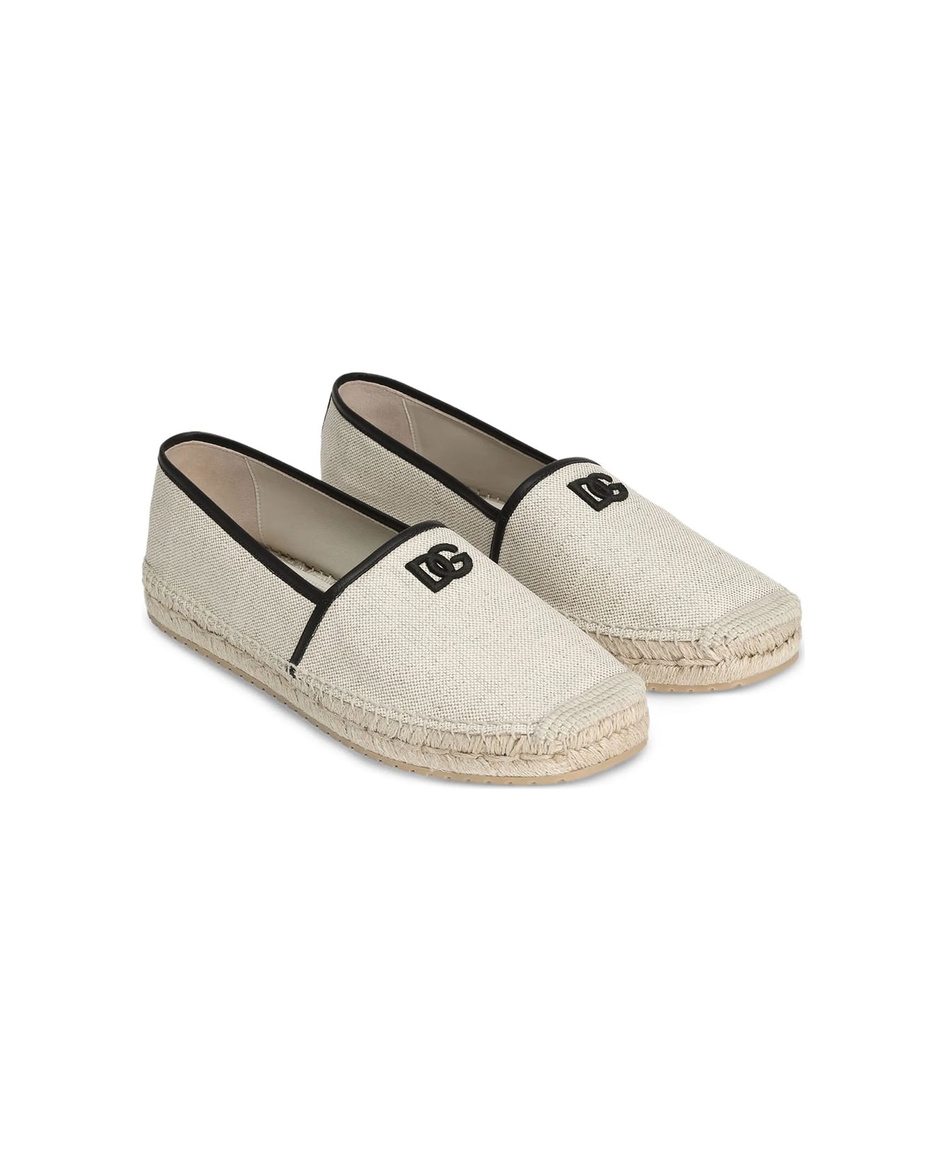 Dolce 
Gabbana Flat Shoes - AVORIO NERO