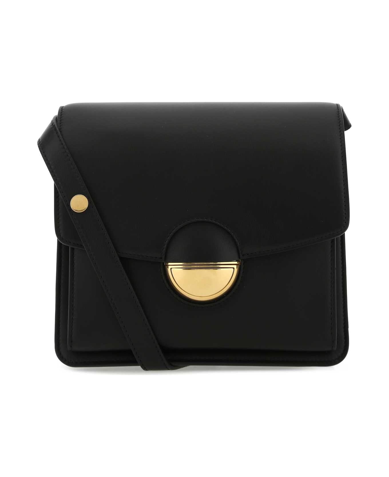 Proenza Schouler Black Leather Dia Shoulder Bag - 001