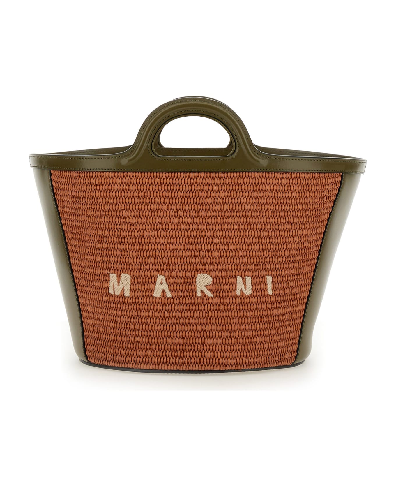 Marni Tropicalia Small Bag - Brown トートバッグ