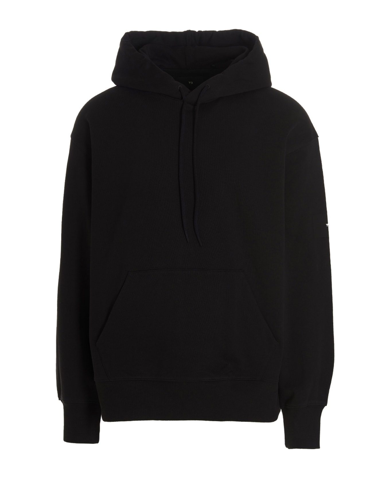 Y-3 Logo Hoodie - Black