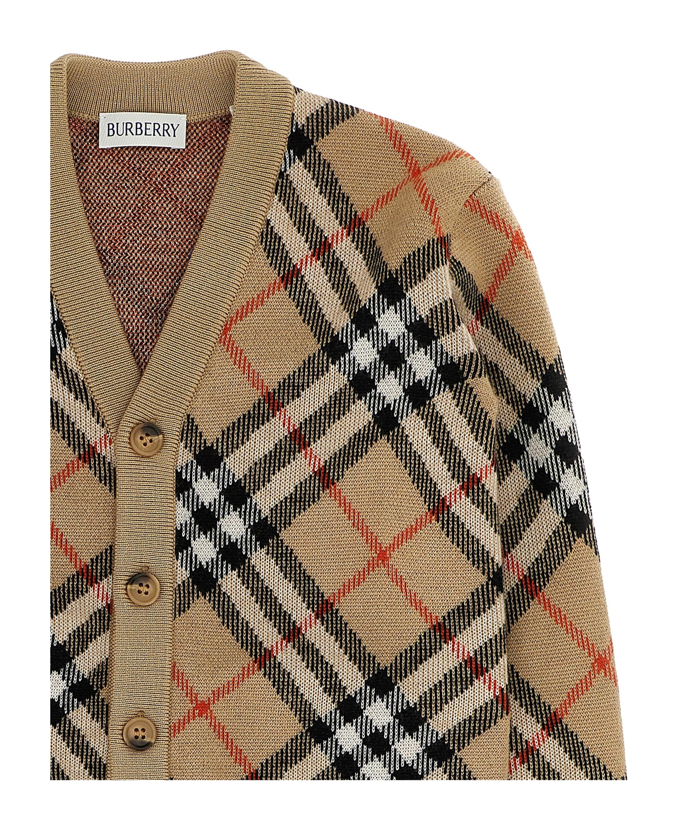 Burberry 
graham
 Cardigan - Beige