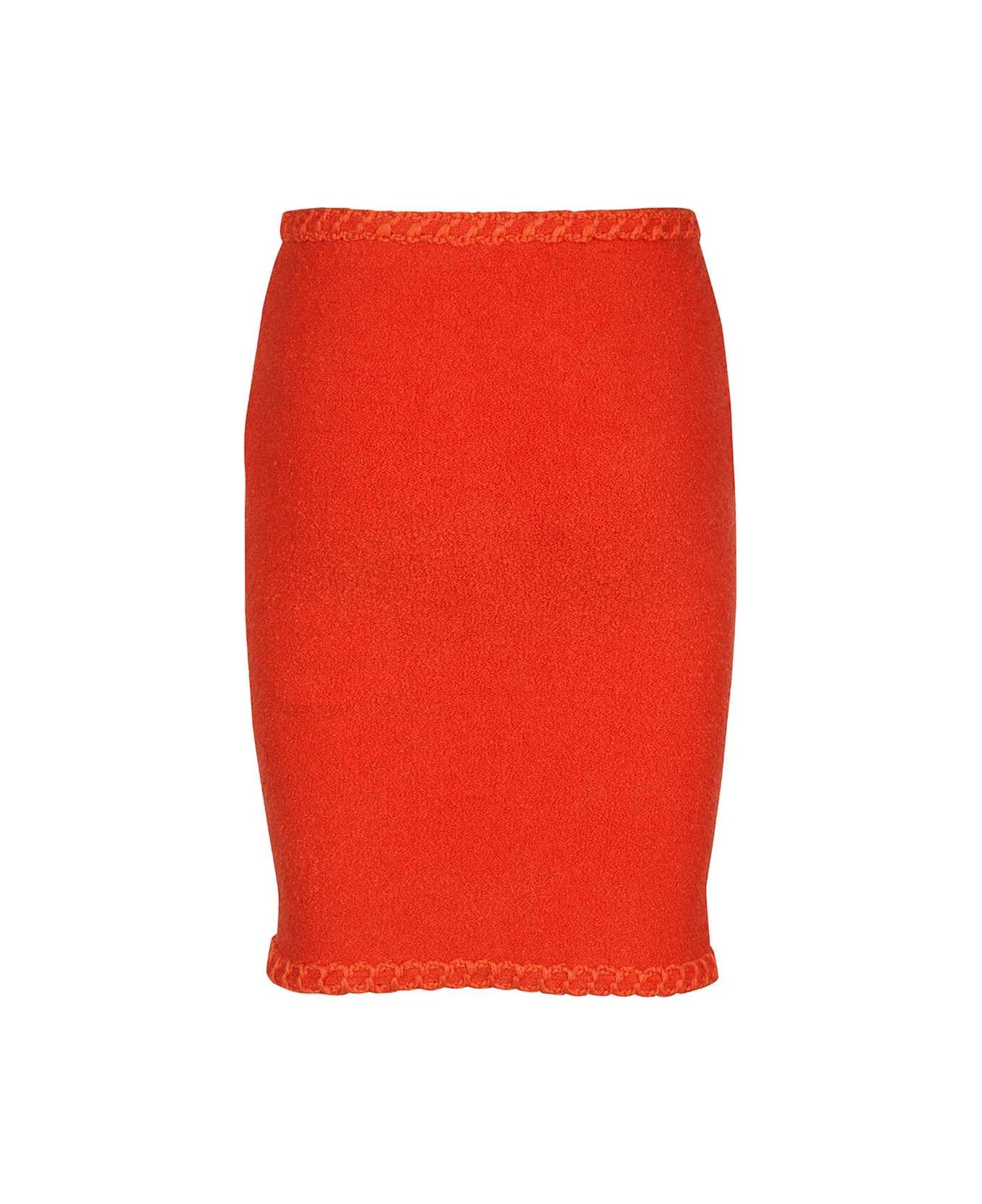 Moschino Pencil Skirt - red