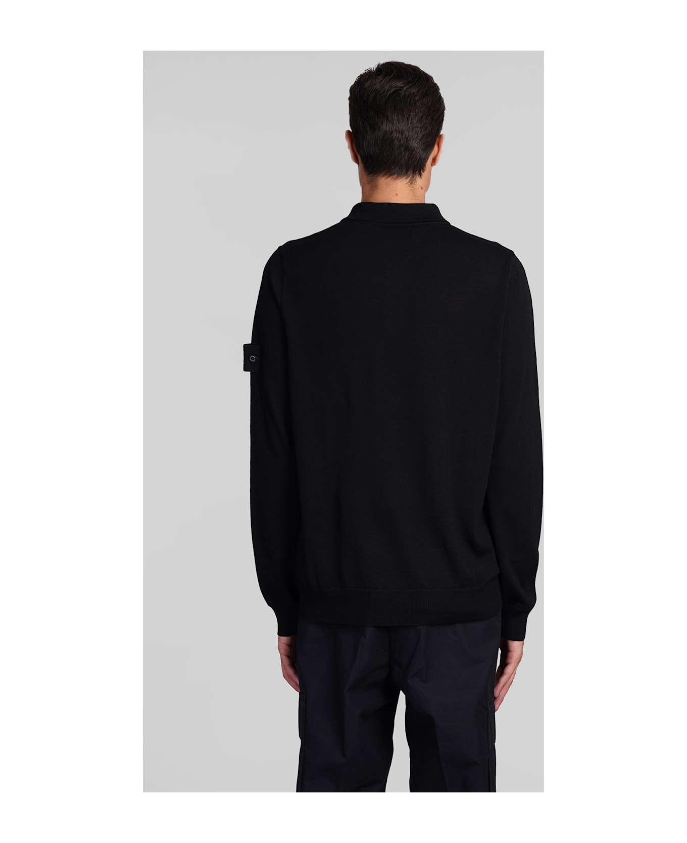 Stone Island Maglia Ghost Rws - BLACK