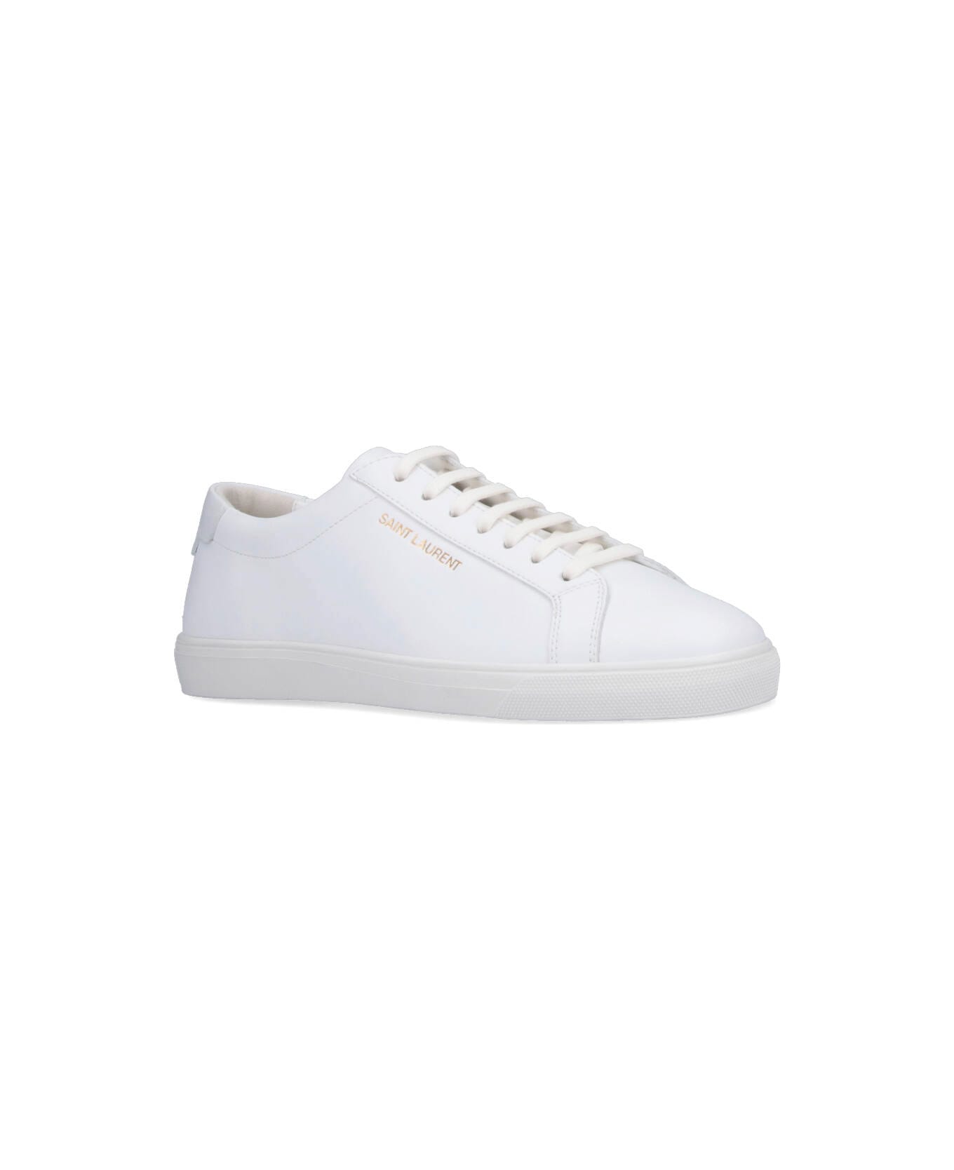 Saint Laurent 'andy' Sneakers - White