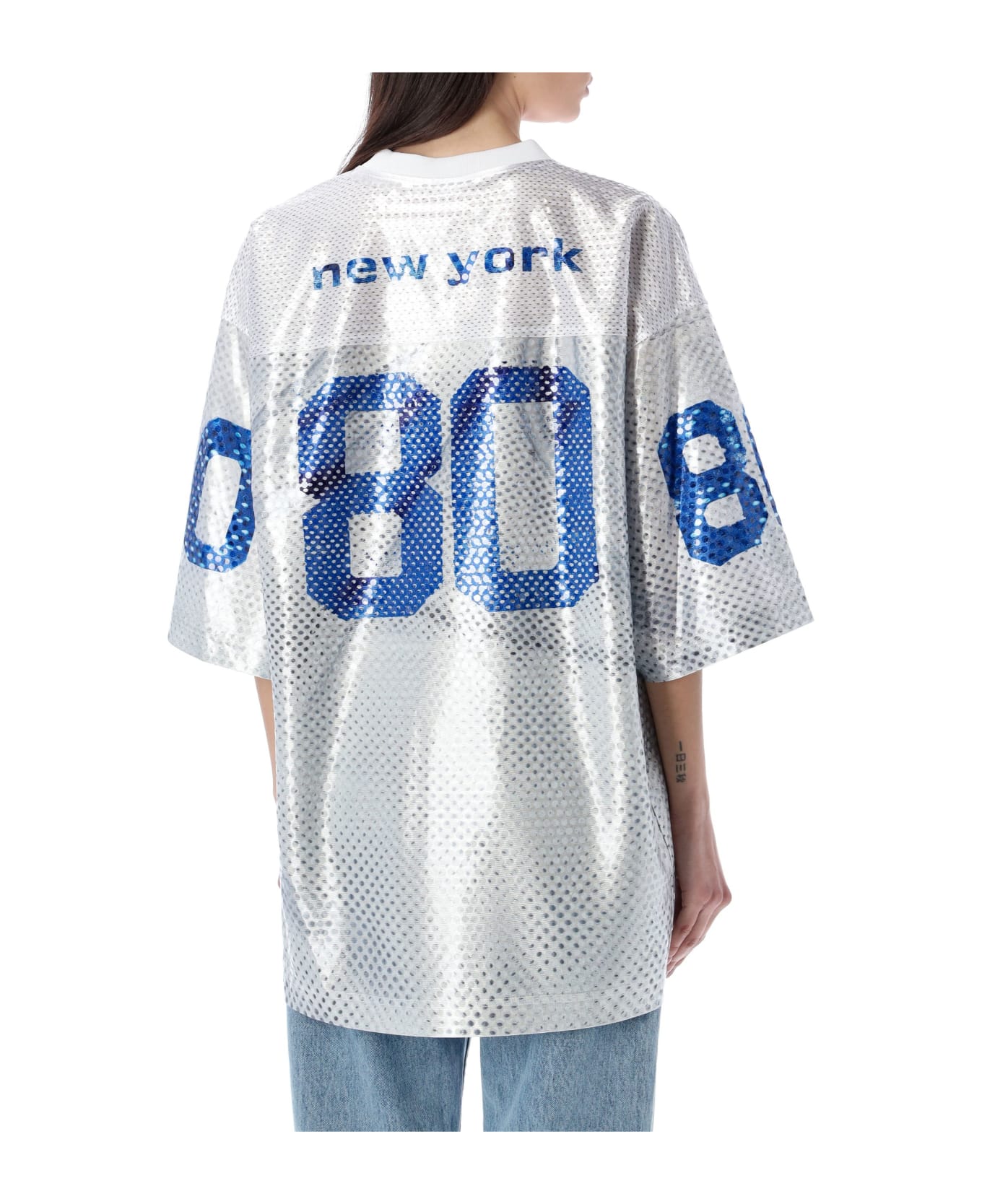 Alexander Wang Football Sequin T-shirt | italist
