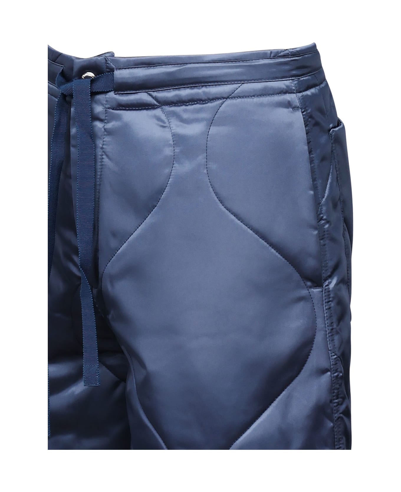 J.W. Anderson Quilted Shorts - Light indigo