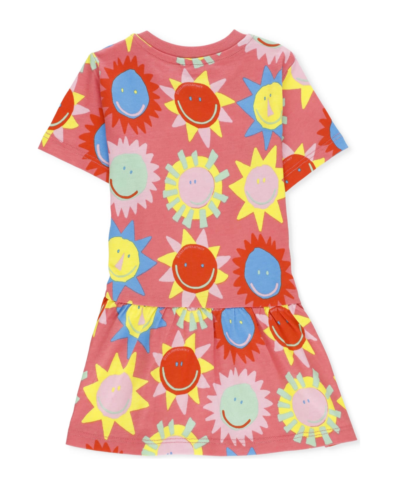 Stella McCartney Kids Dress With Print - Fuchsia