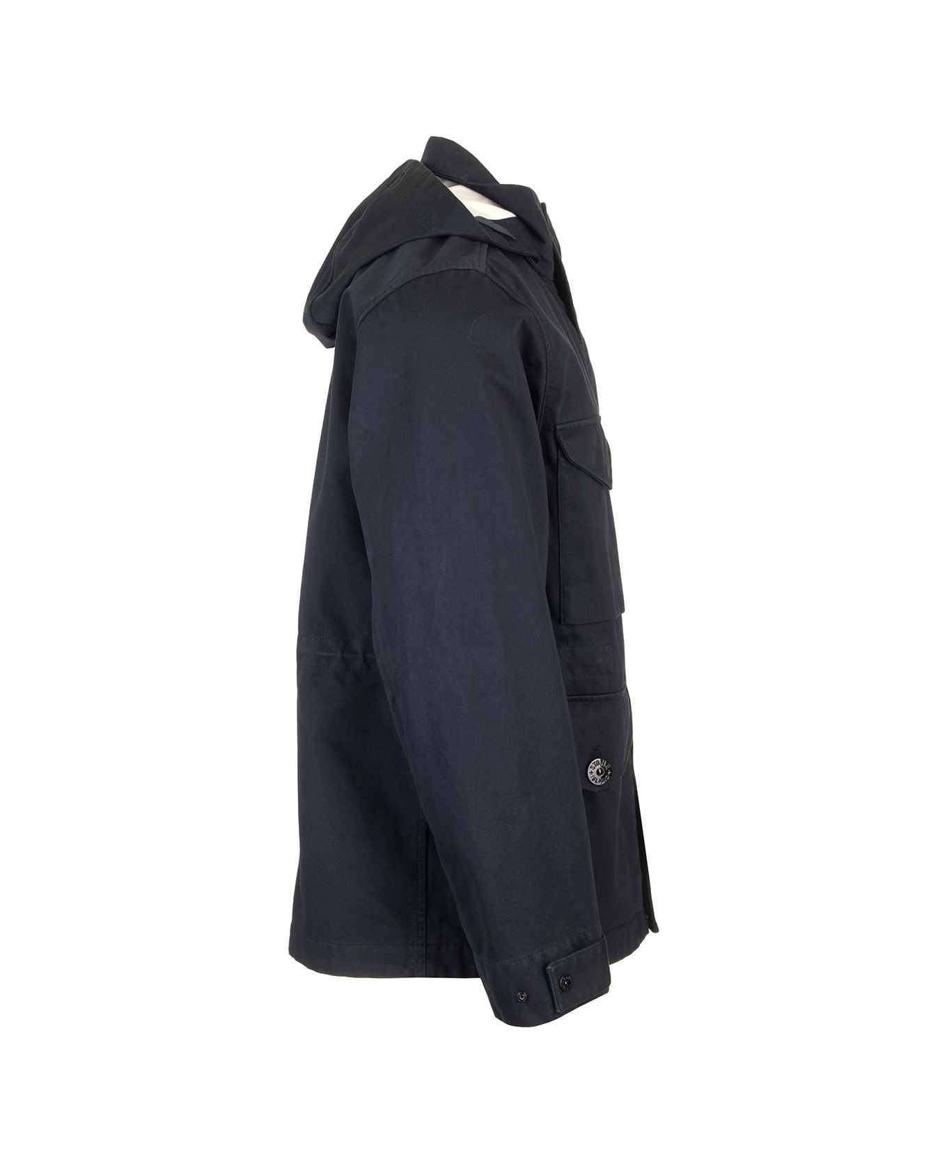 Stone Island Field Jacket - Blue