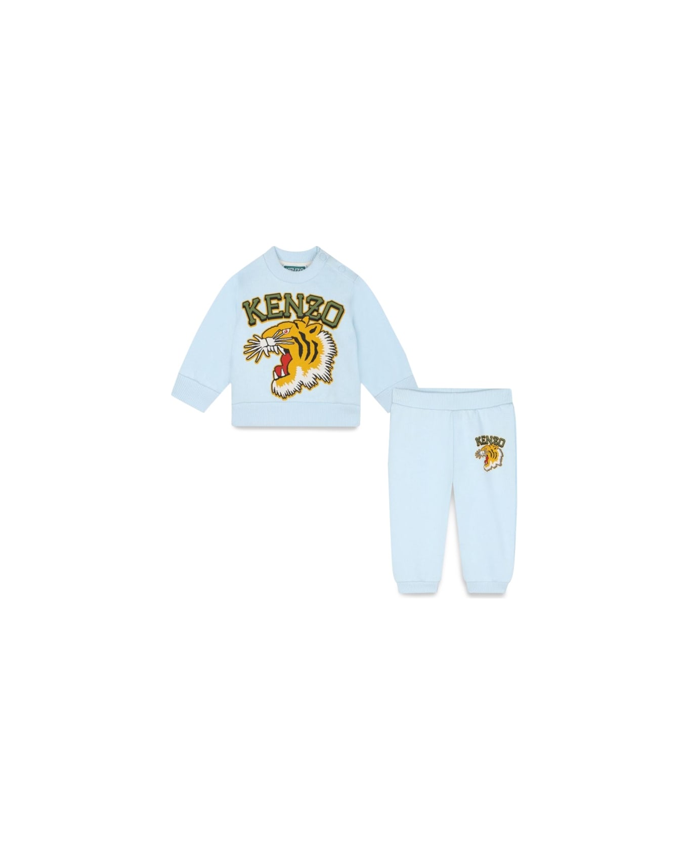 Kenzo Sweatshirt+pantalo Suit - BLUE