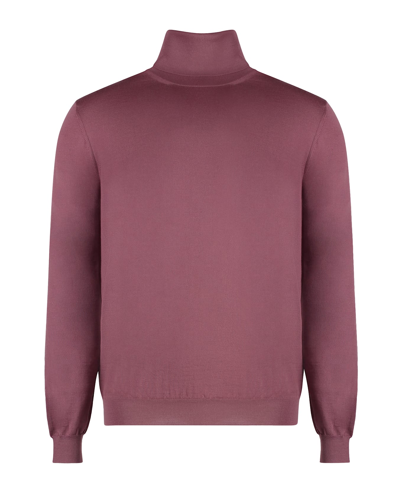 Malo Cashmere Turtleneck Pullover - Pink