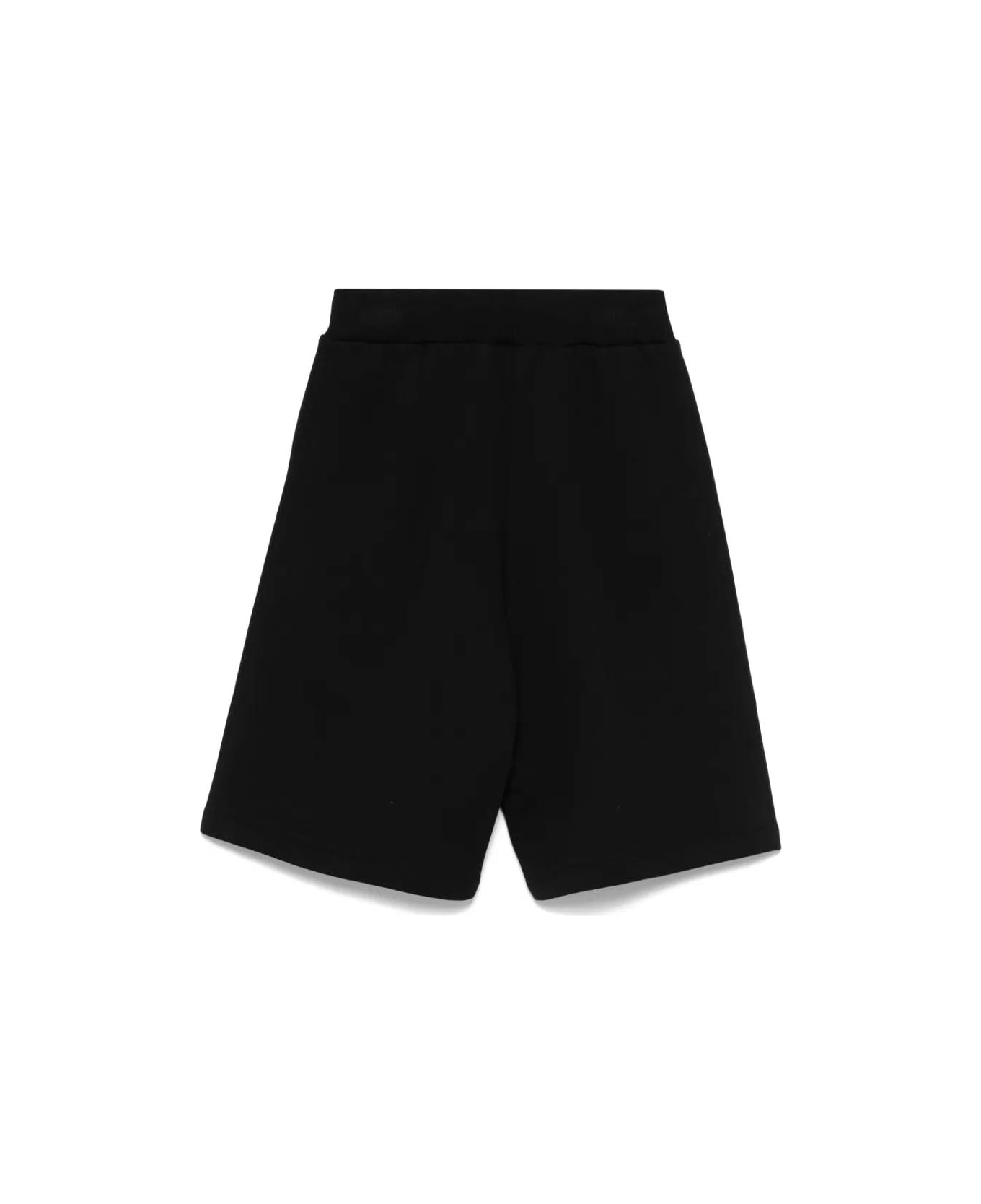 Balmain Bermuda Con Logo - Black