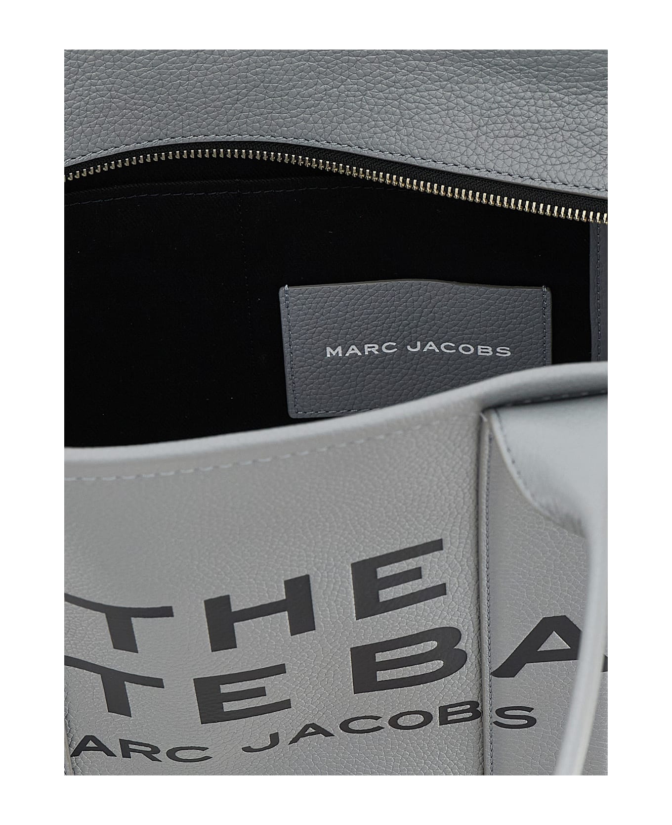 Marc Jacobs 
the Leather Large Tote
 Shopping Bag - Gray